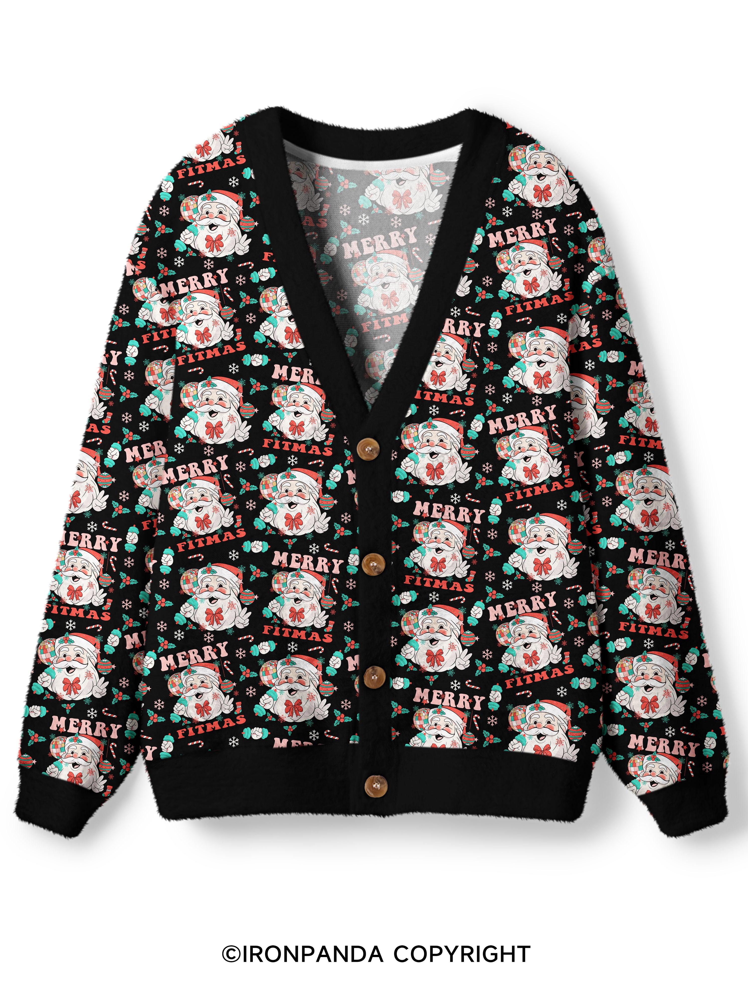 MERRY FITMAS Ugly Cardigan Sweater