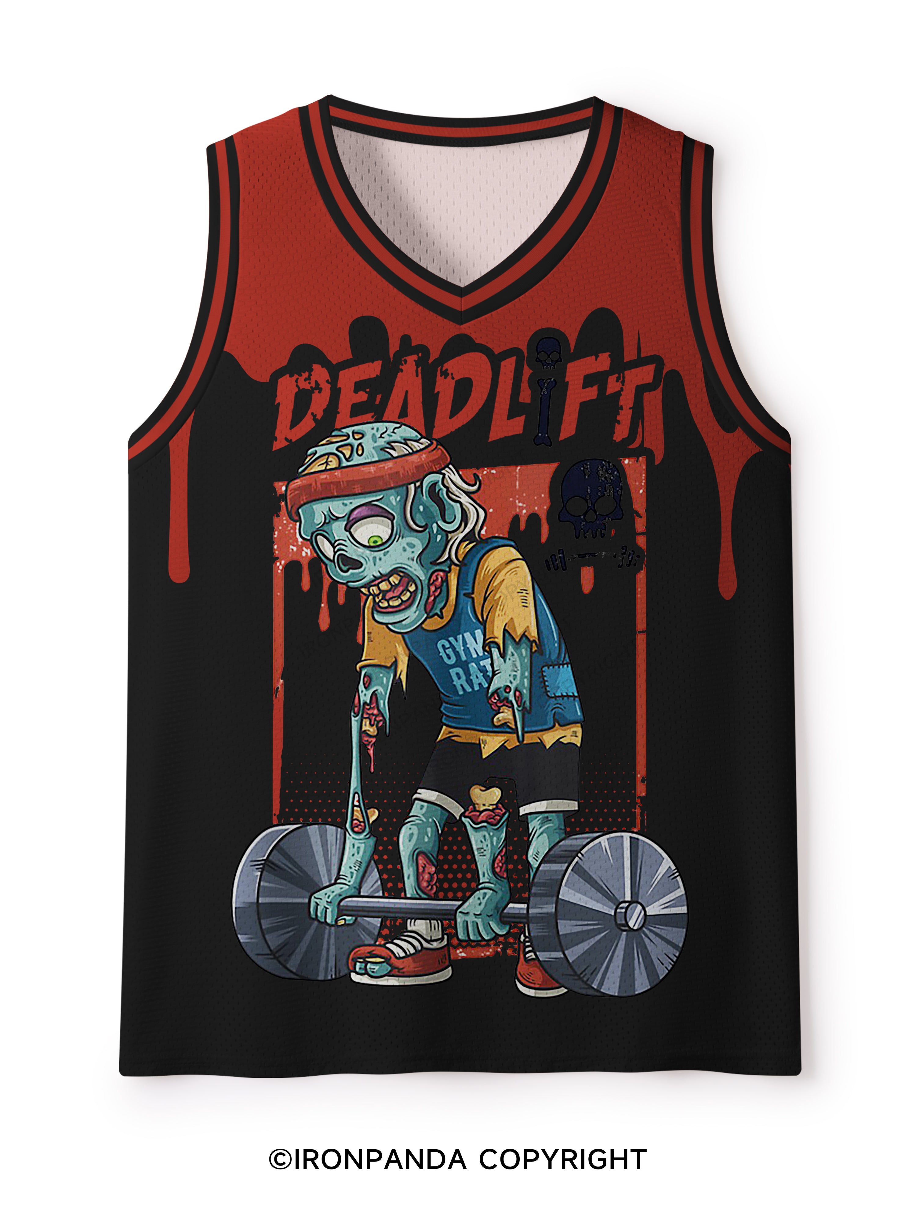deadlift zombie Mesh Tank Top