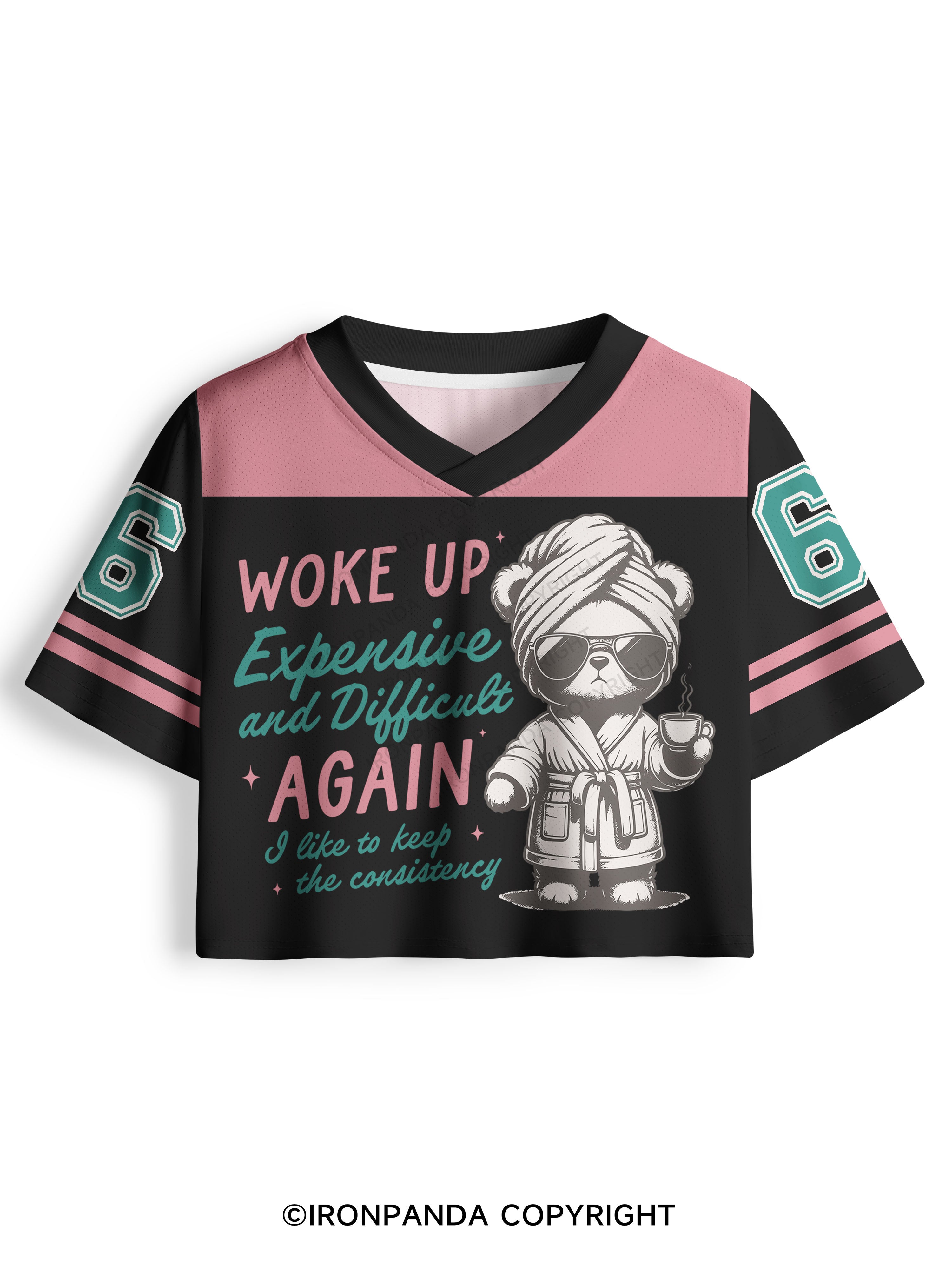 WOKE UP EXPENSIVE AND DIFFICULT AGAIN Pro Mesh Jersey