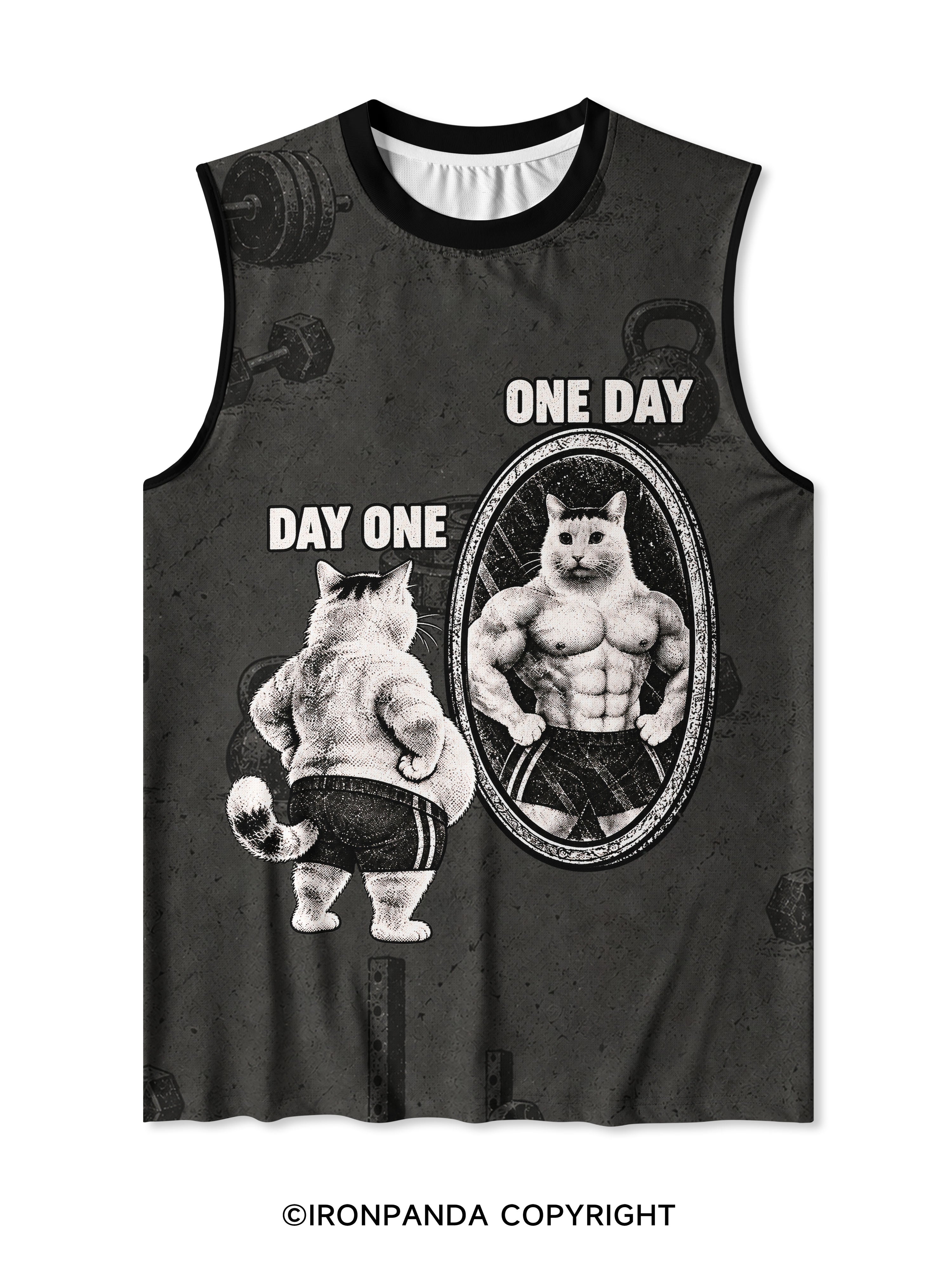 Day One to One Day to STILL DAY ONE Quick-Dry Mesh Tank