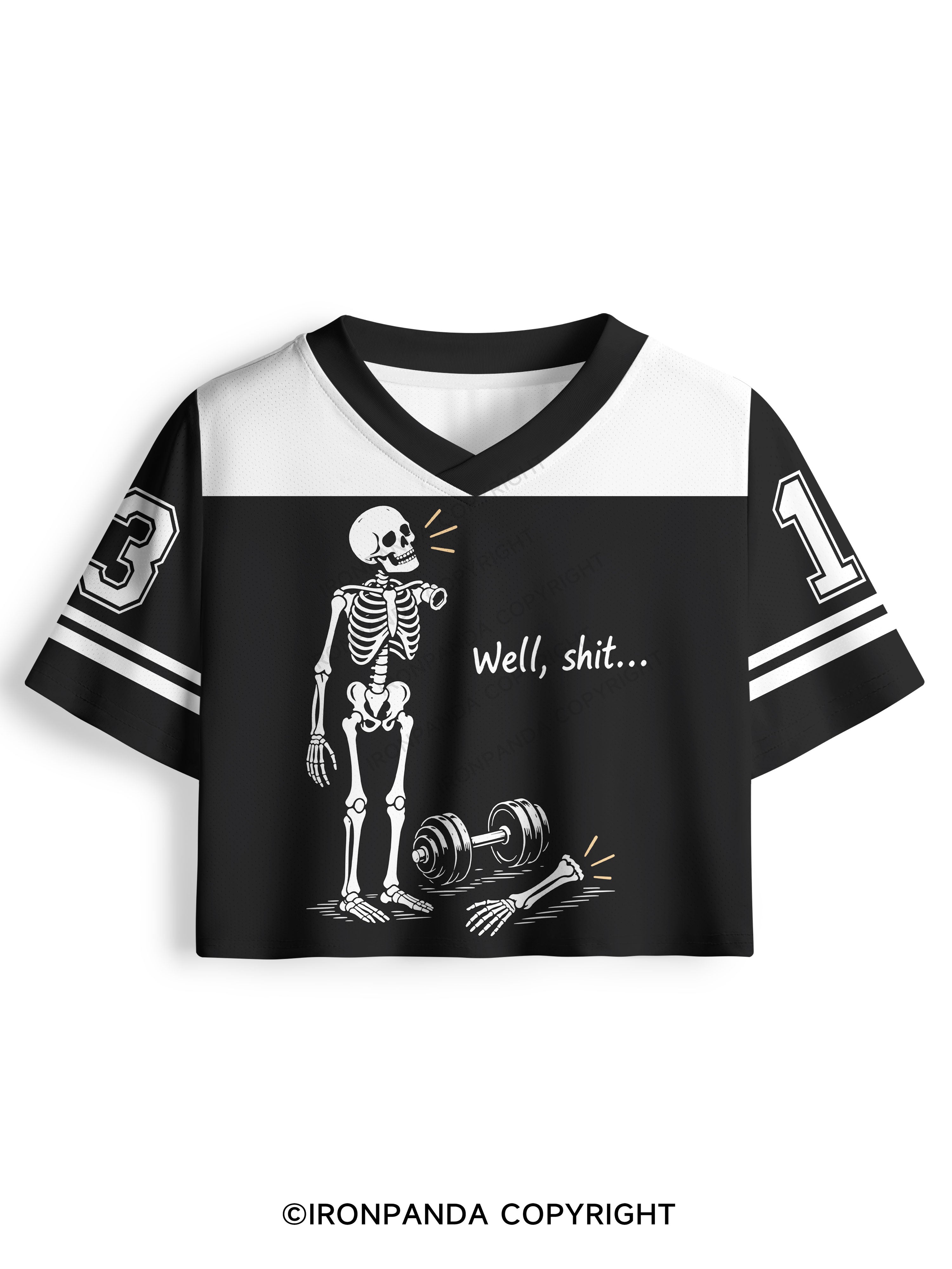 Well Shit Skeleton Pro Mesh Jersey