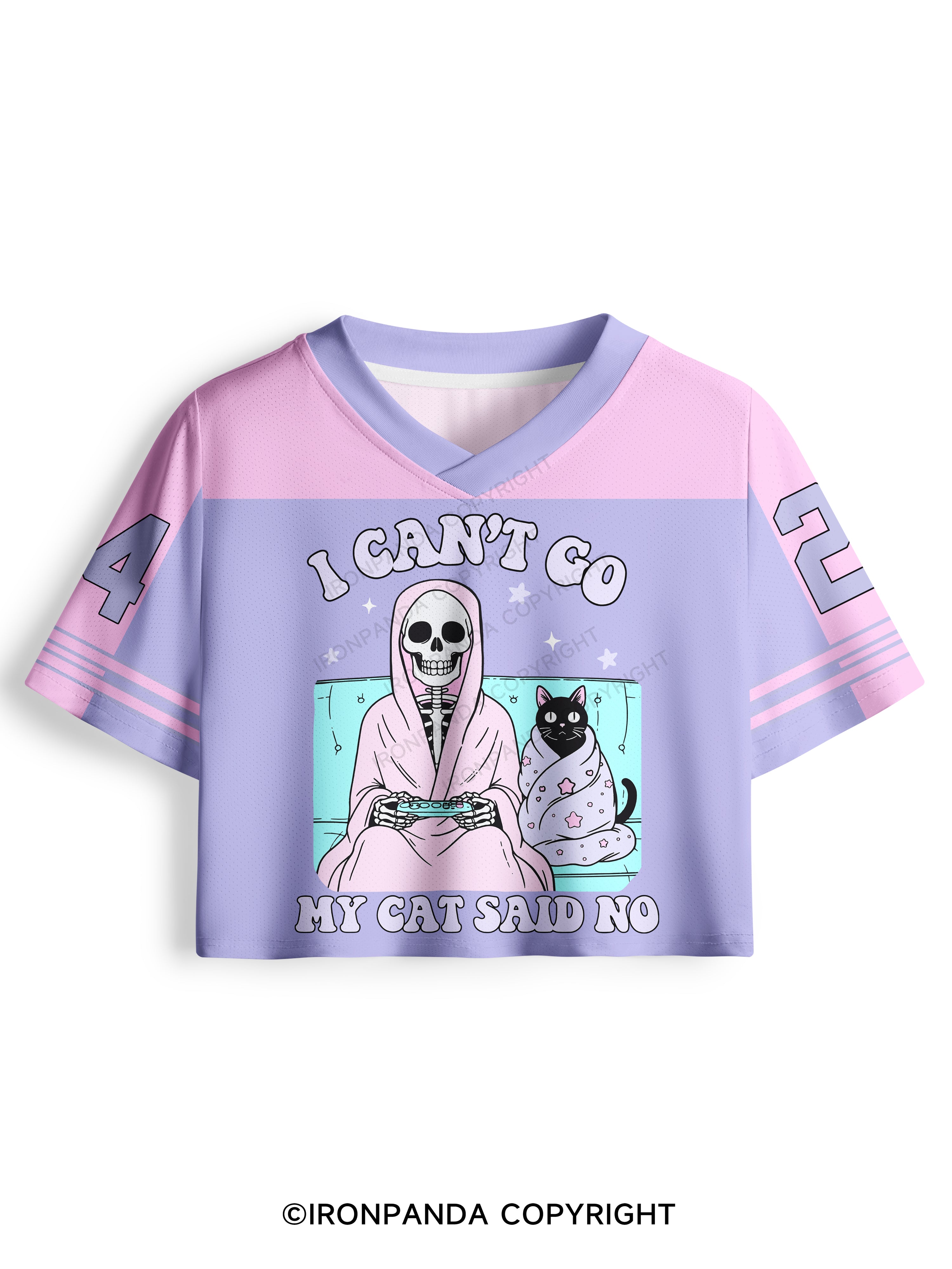I CAN'T GO MY CAT SAID NO Pro Mesh Jersey