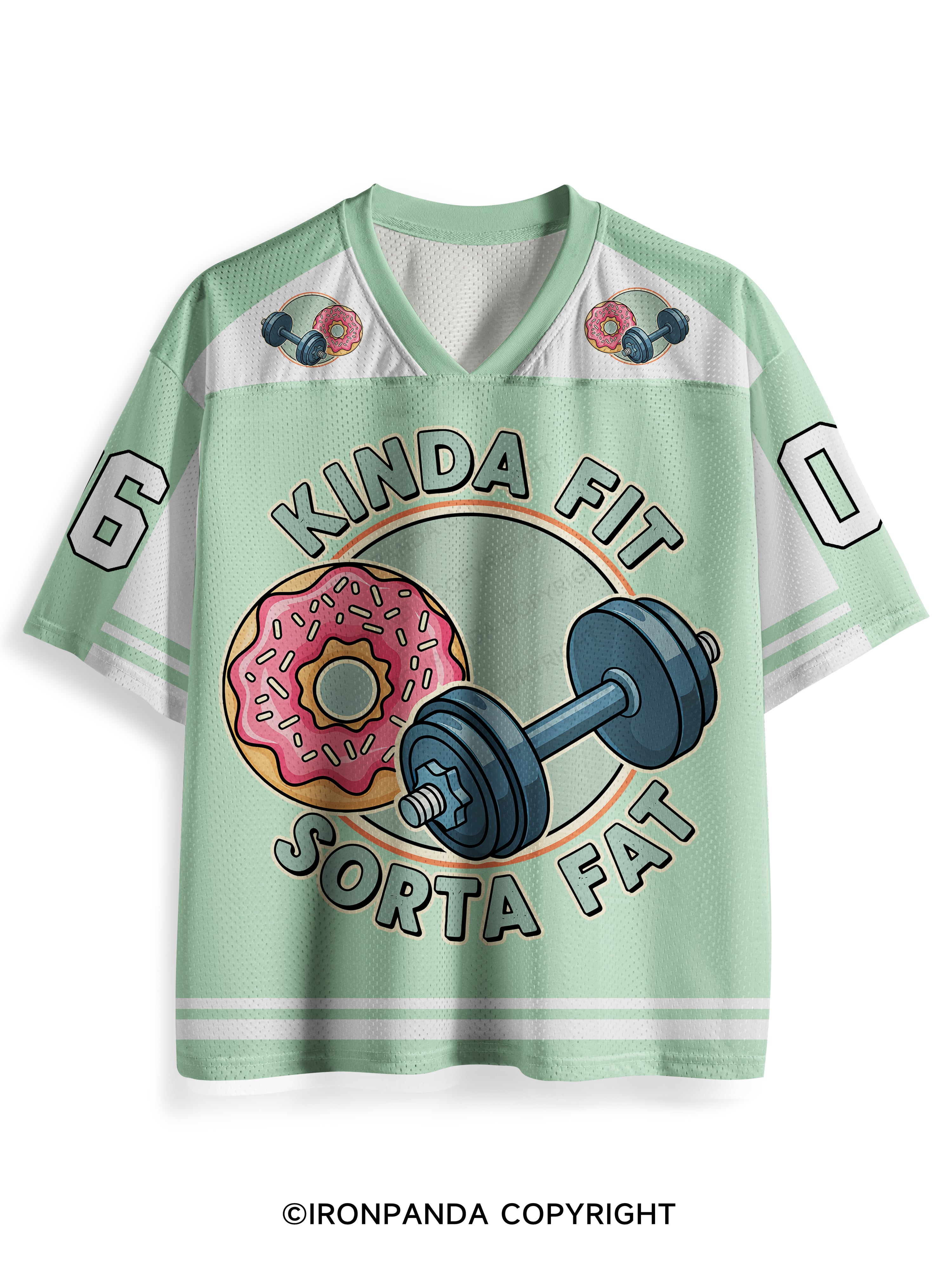 KINDA FIT SORTA FAT DOUNT Mesh Jersey