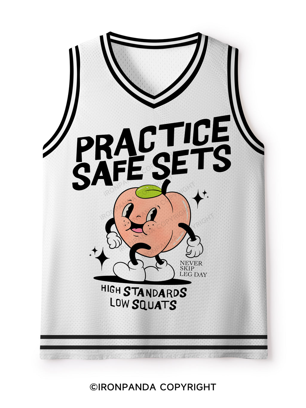 Practice Safe Sets Mesh Tank Top
