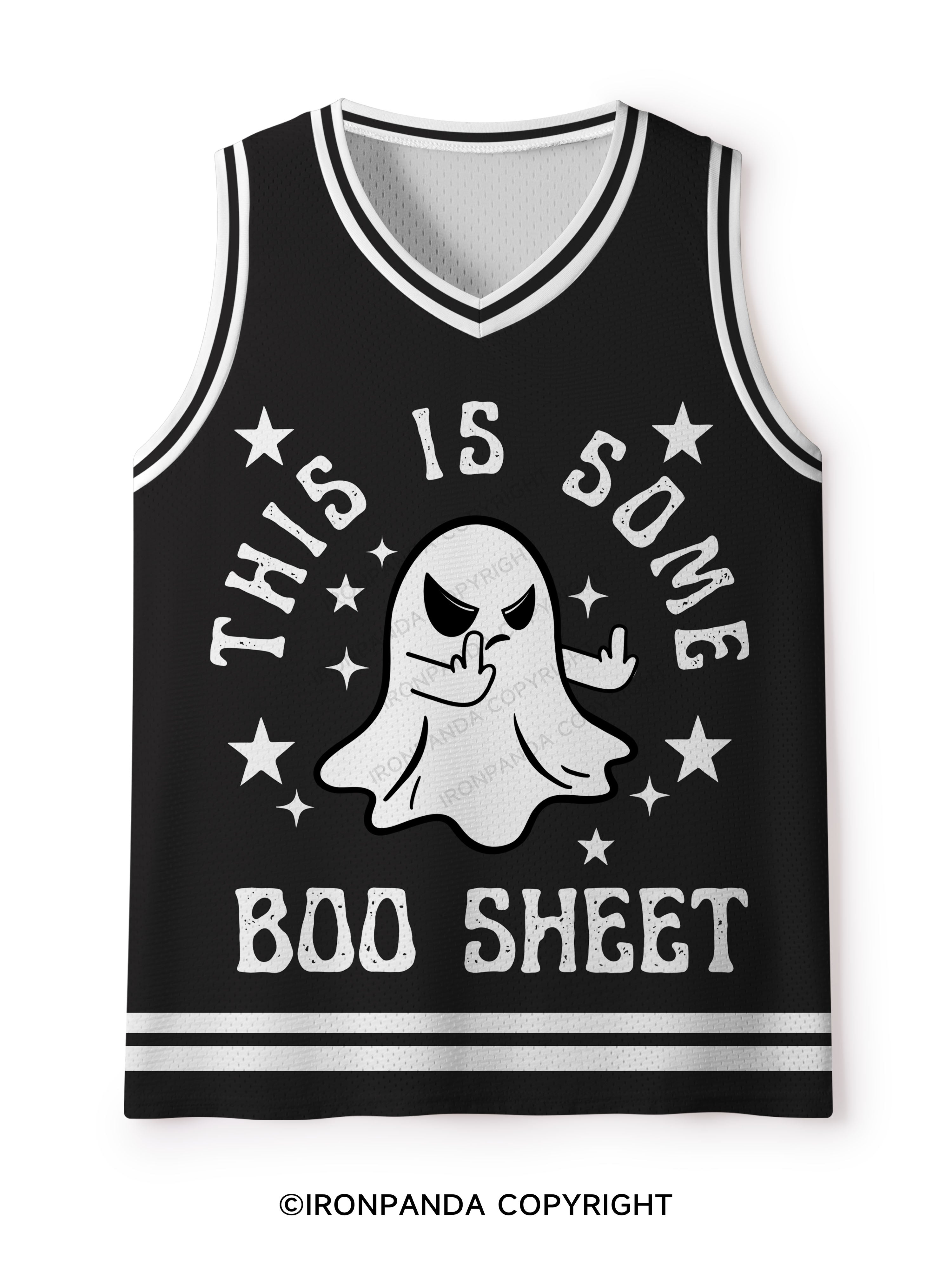this is some boo sheet Mesh Tank Top