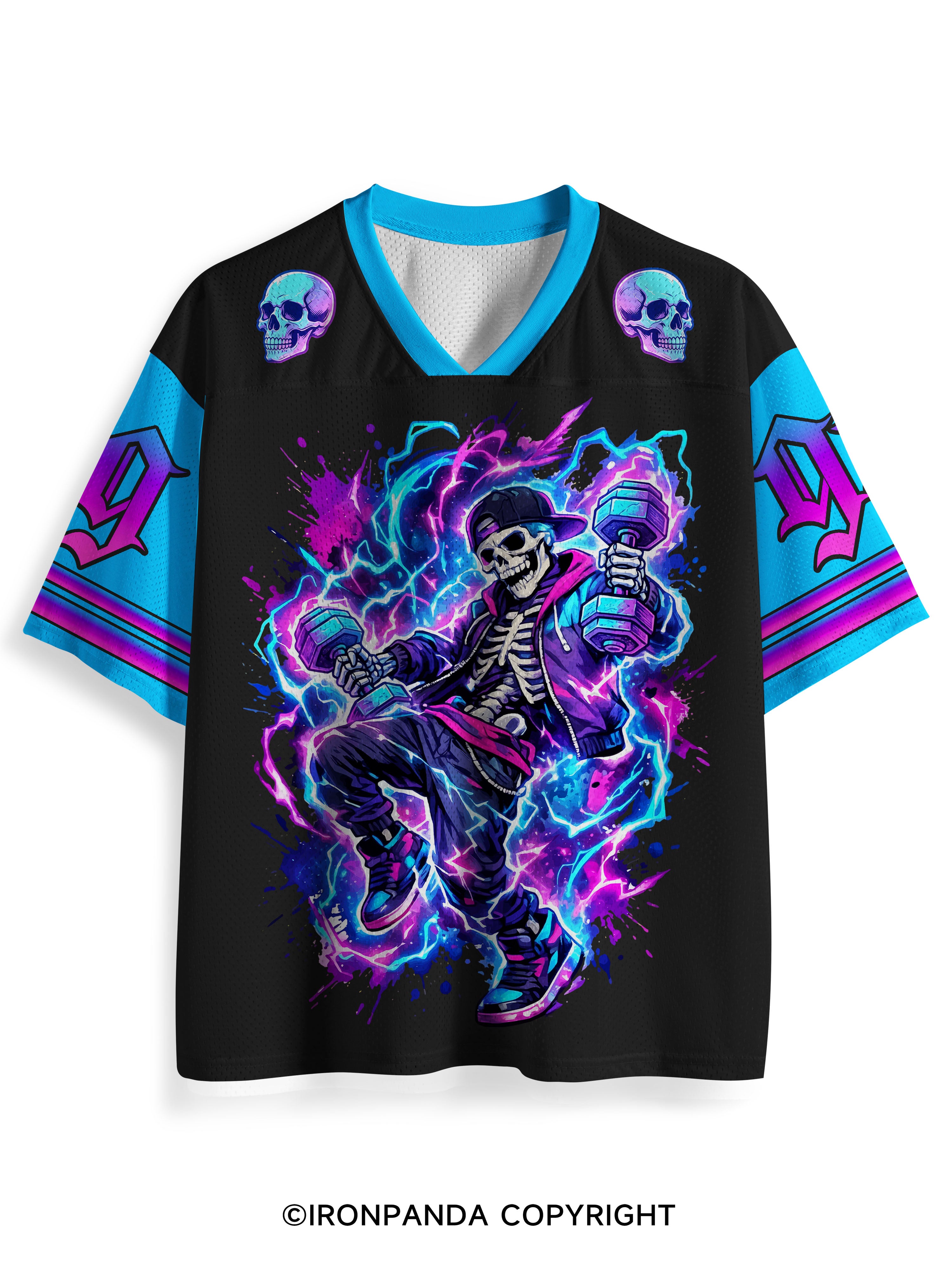 Weightlifting Skull Mesh Jersey