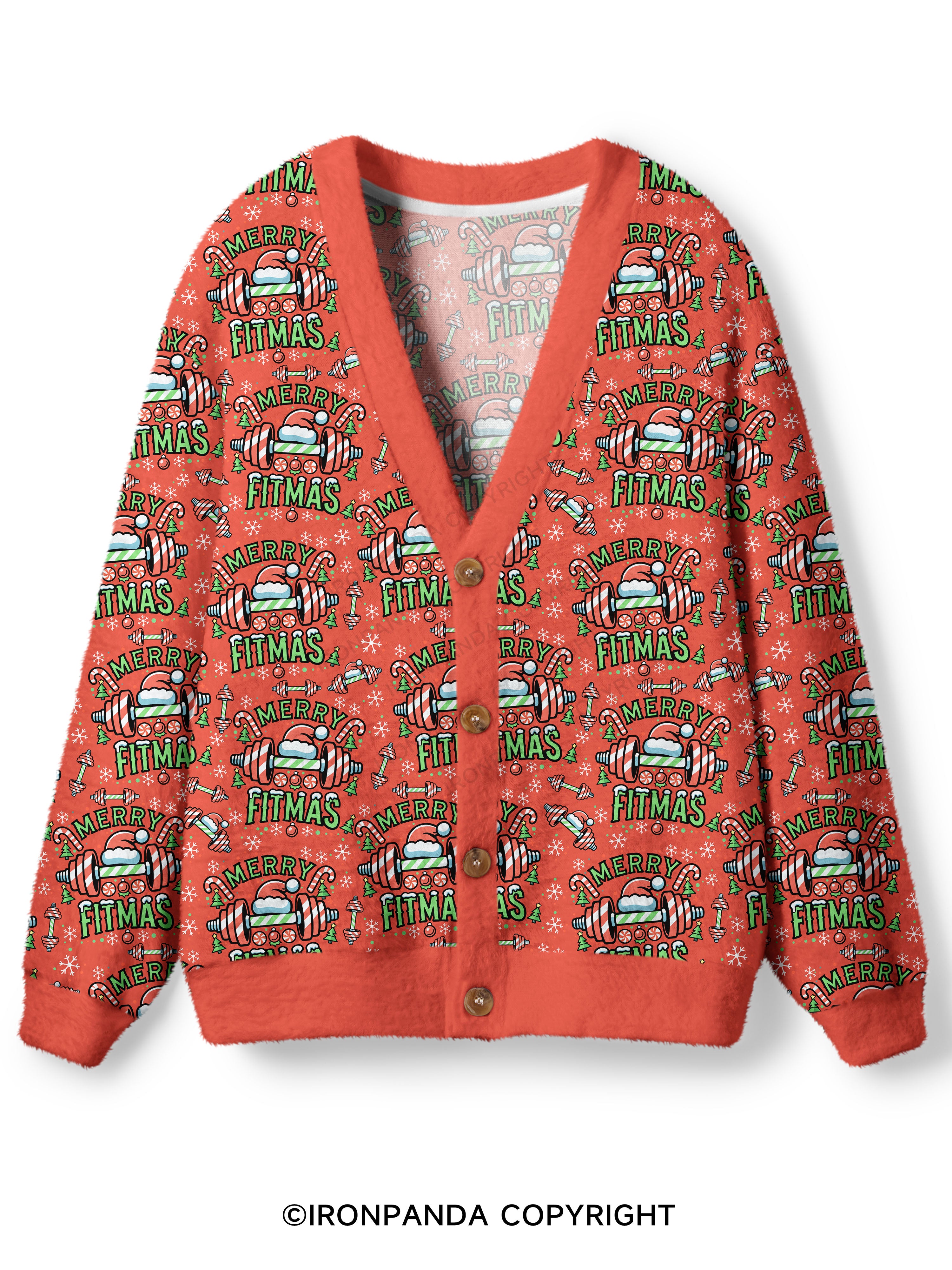 MERRY FITMAS Ugly Cardigan Sweater