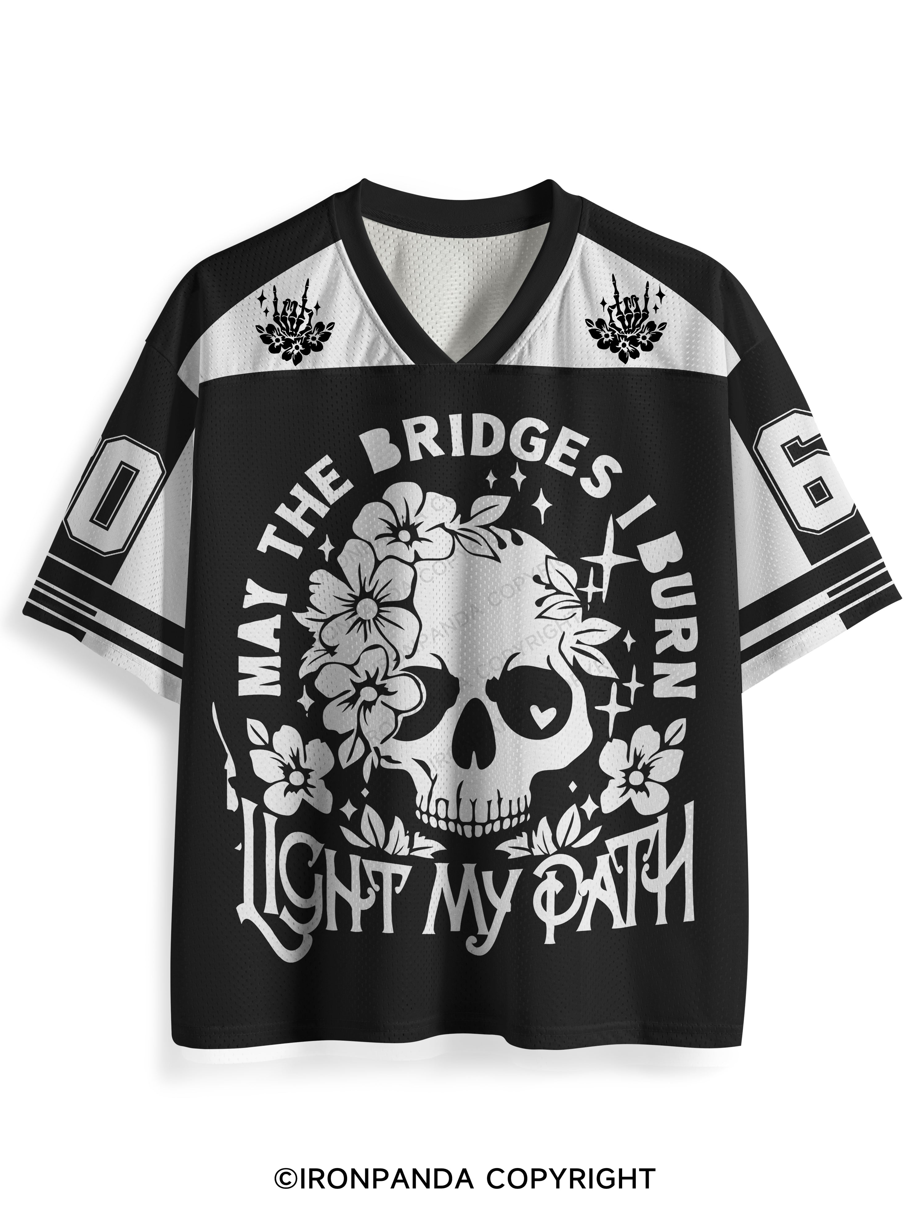 May The Bridges I Burn Light The Way Gym Mesh Jersey