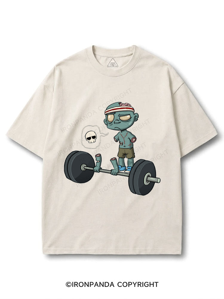 DEAD Lift Funny Zombie COTTON PUMP COVER