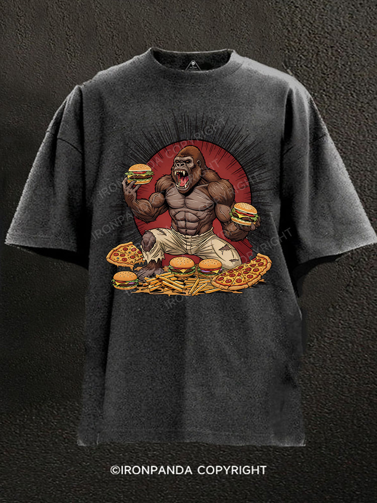 BULK HARD Washed Gym Shirt