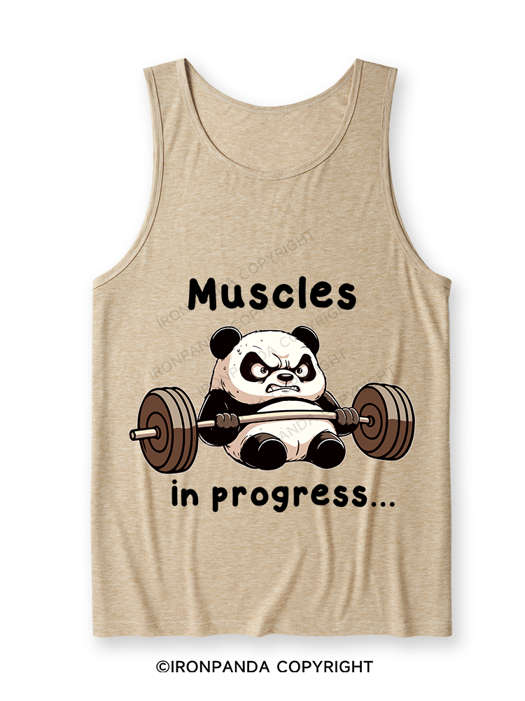 muscles in progress Ultra Soft Heather Tank