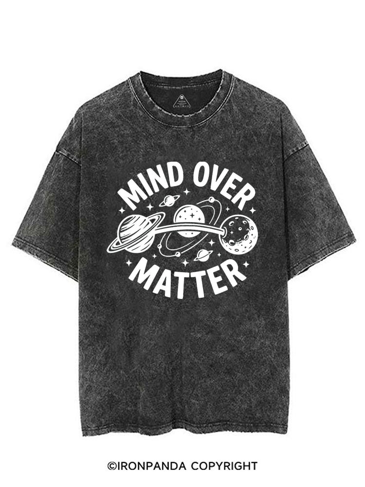 MIND OVER MATTER VINTAGE GYM SHIRT