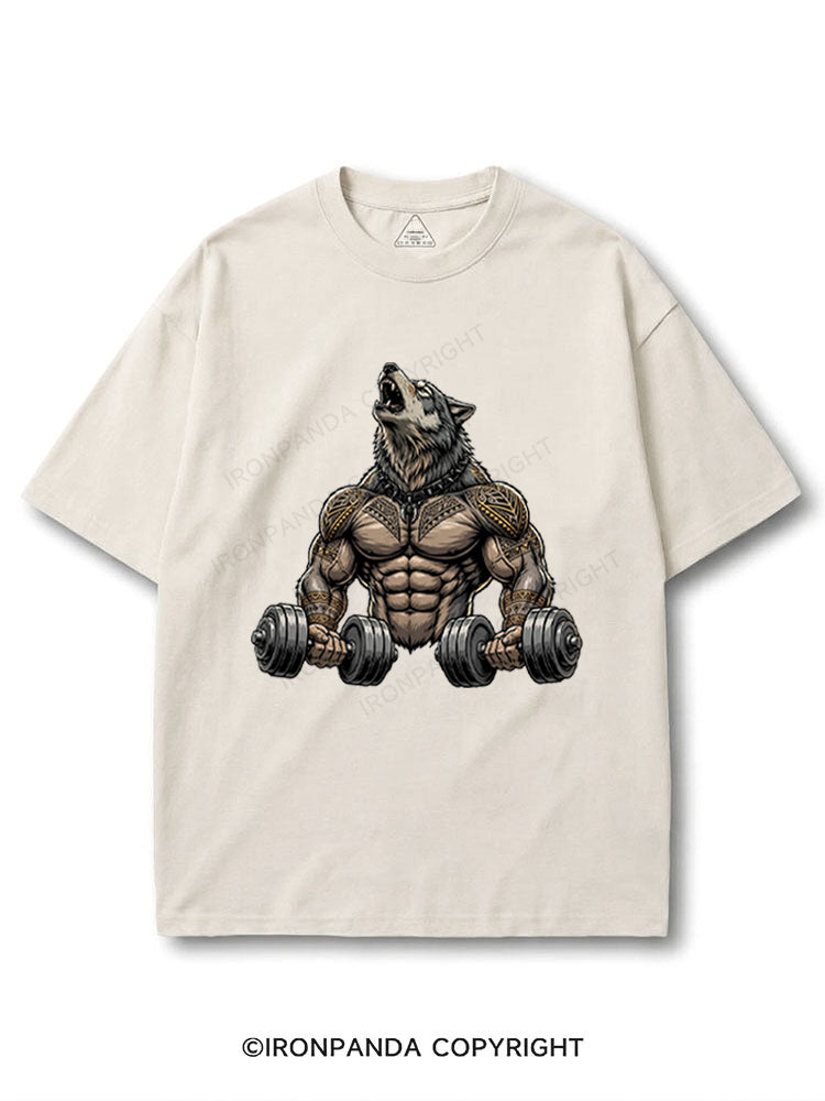 Alpha Wolf Dumbbell COTTON PUMP COVER
