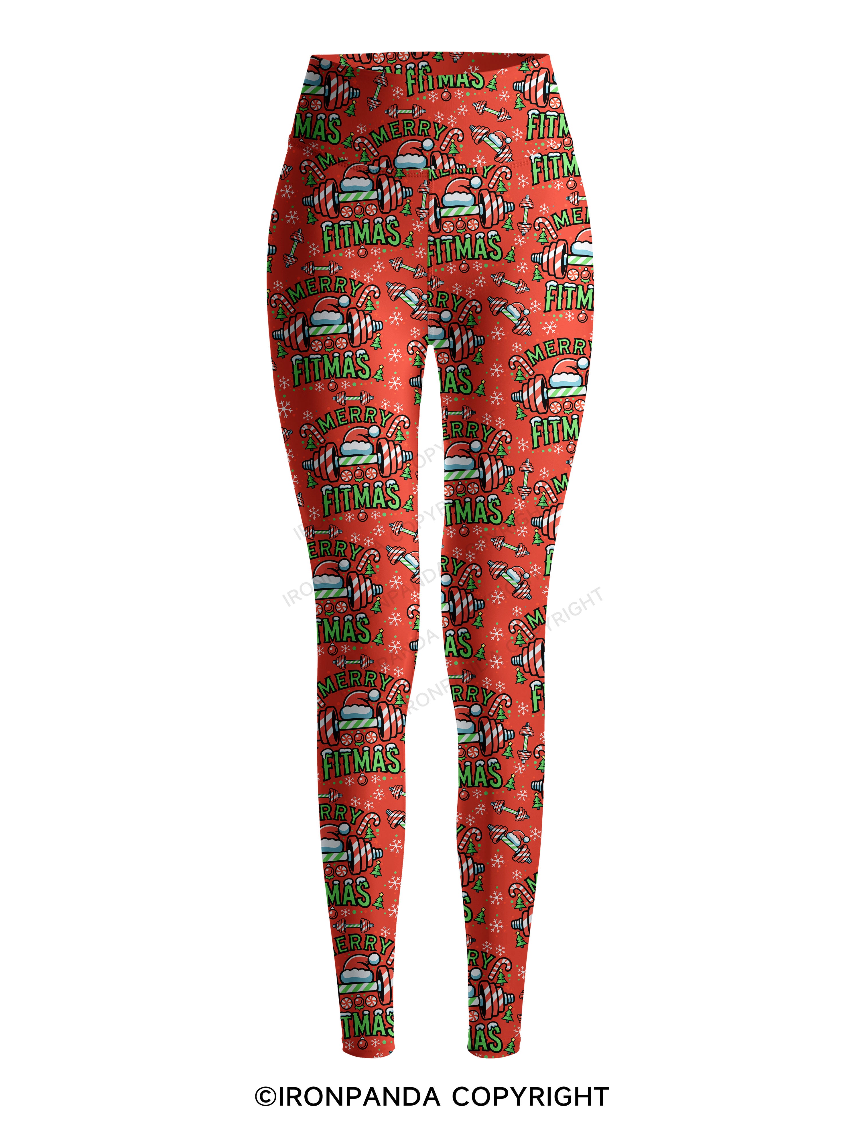 MERRY FITMAS Printed Yoga Pants