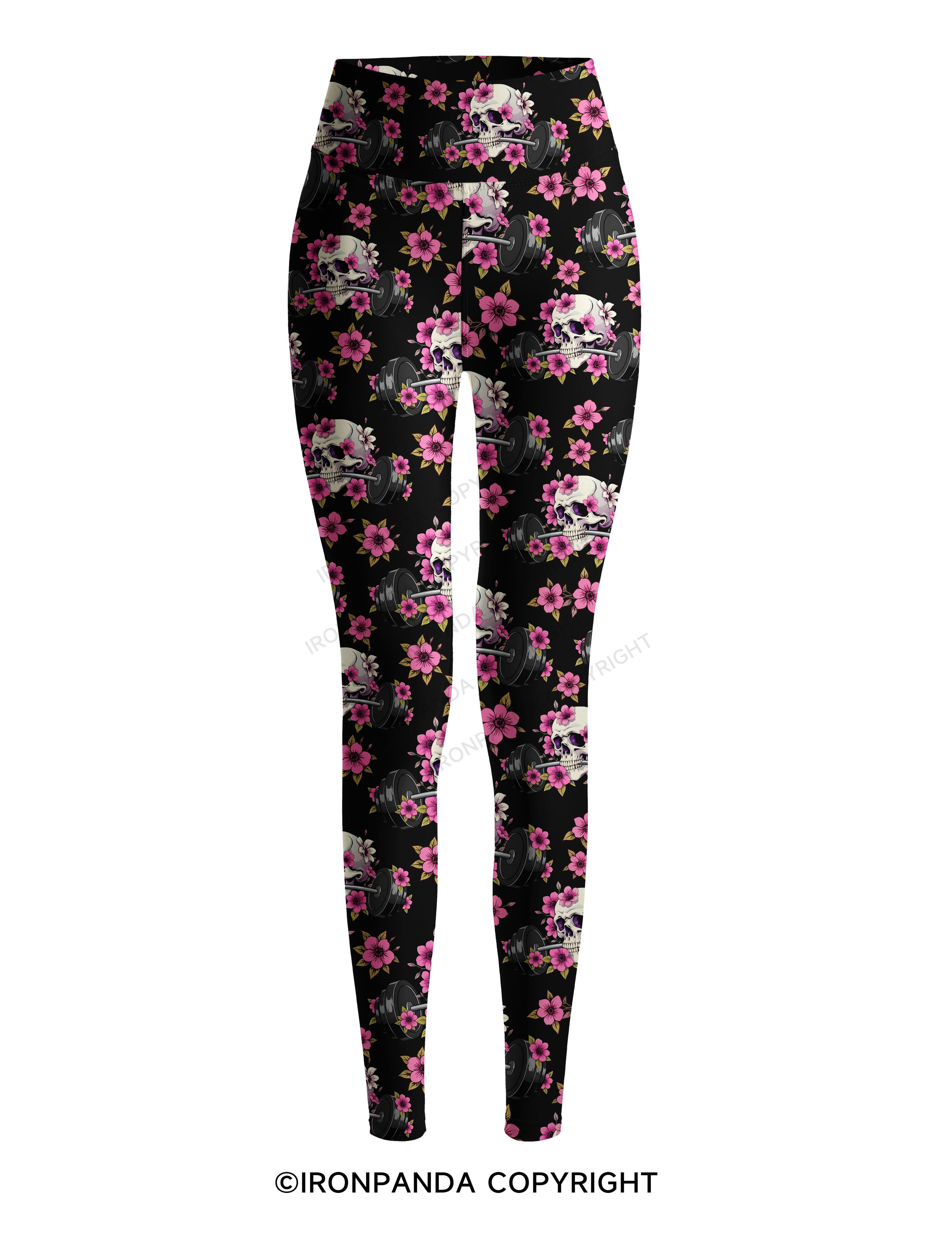 GYM THERAPY IN SESSION Printed Yoga Pants