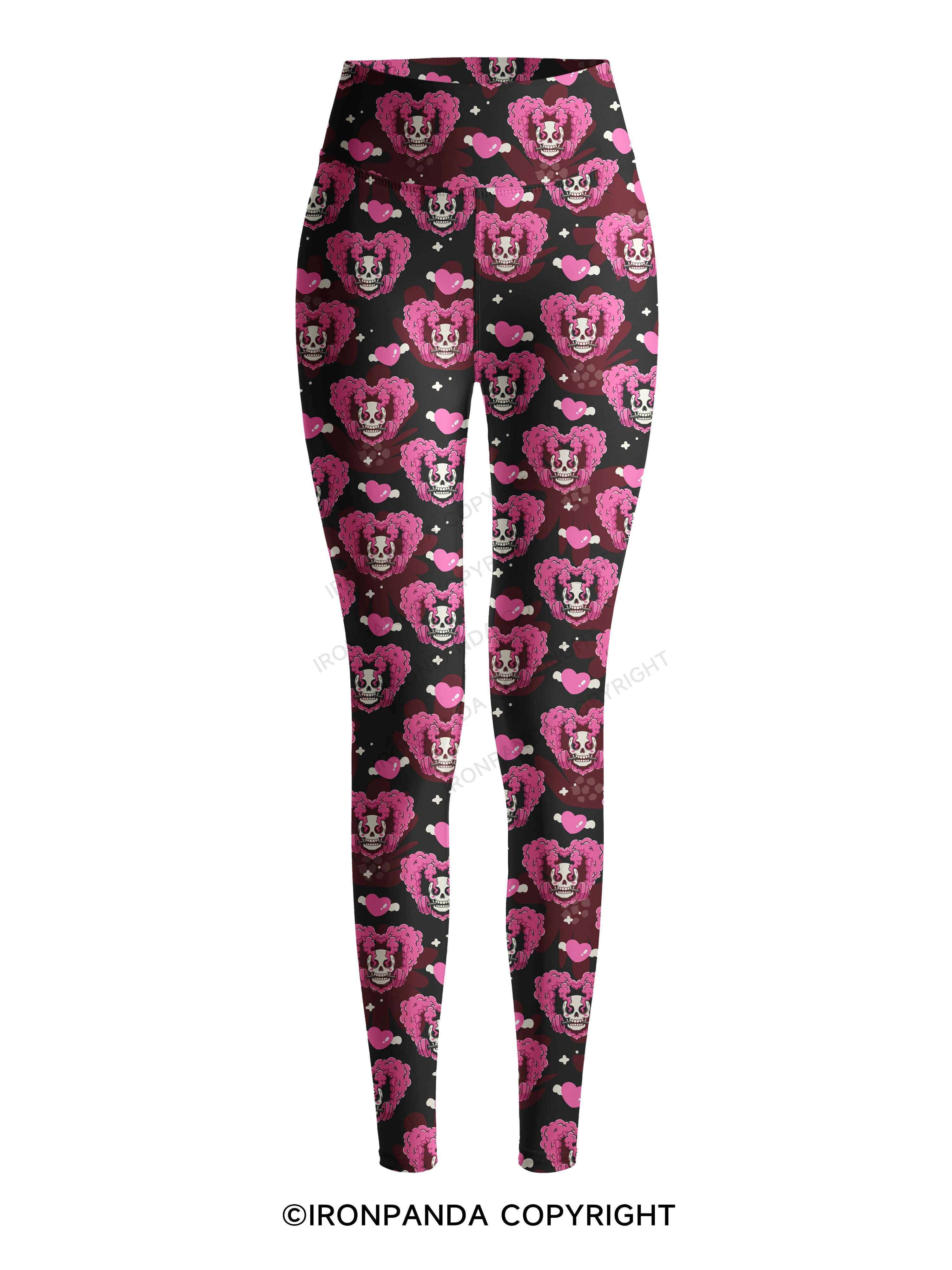 gym heart Printed Yoga Pants