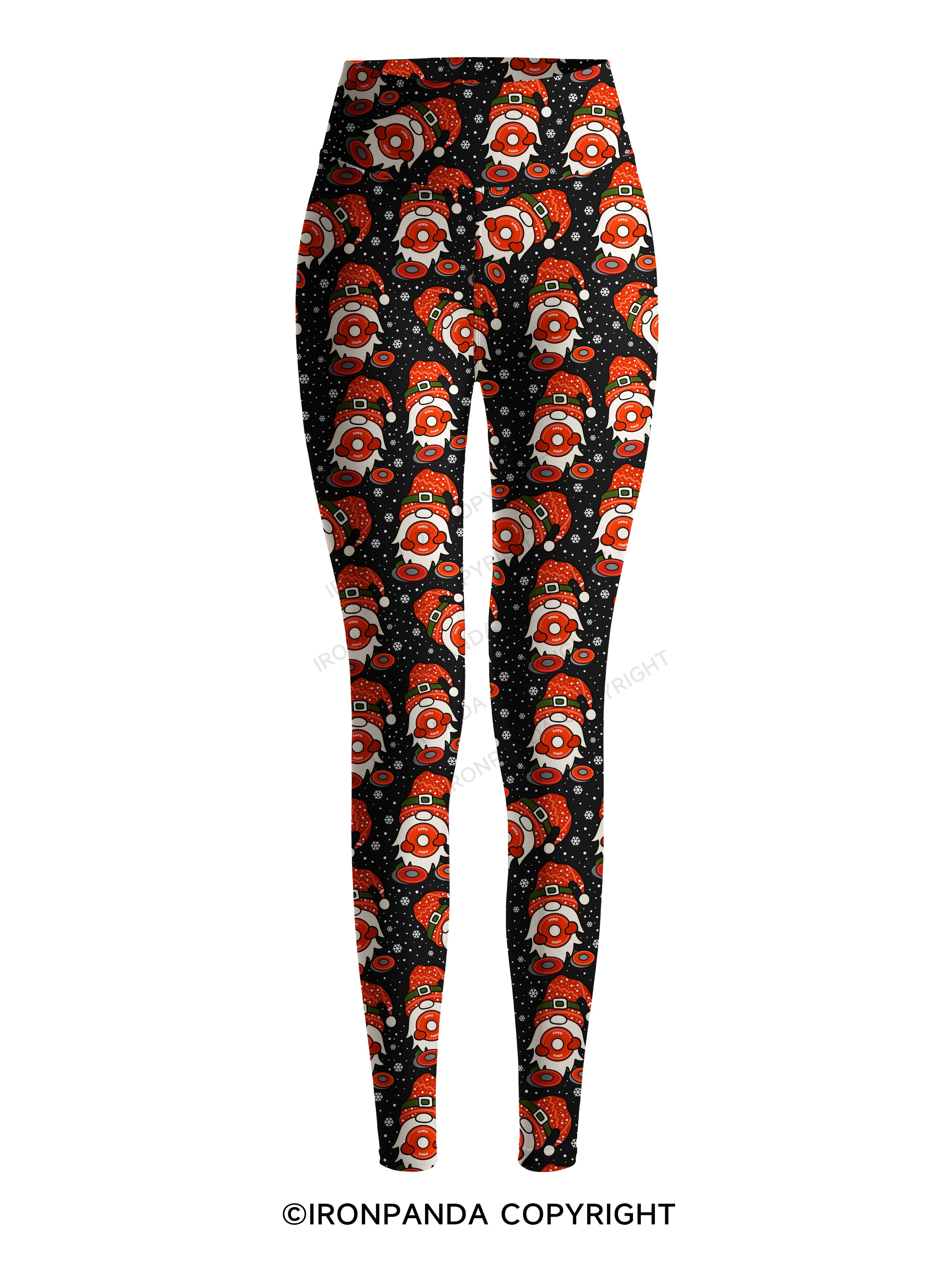 Shhh I'm Doing Math Printed Yoga Pants