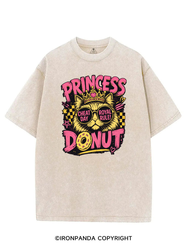 PRINCESS DONUT CHEAT DAT ROYAL RULE VINTAGE GYM SHIRT