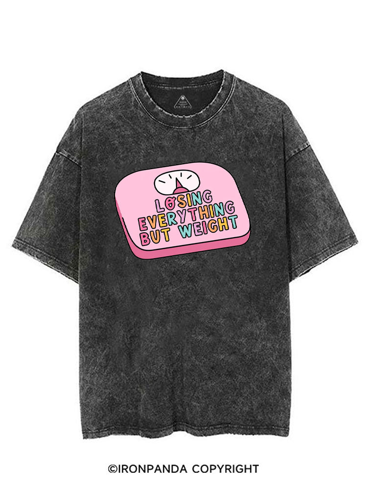 LOSING EVERYTHING BUT WEIGHT VINTAGE GYM SHIRT
