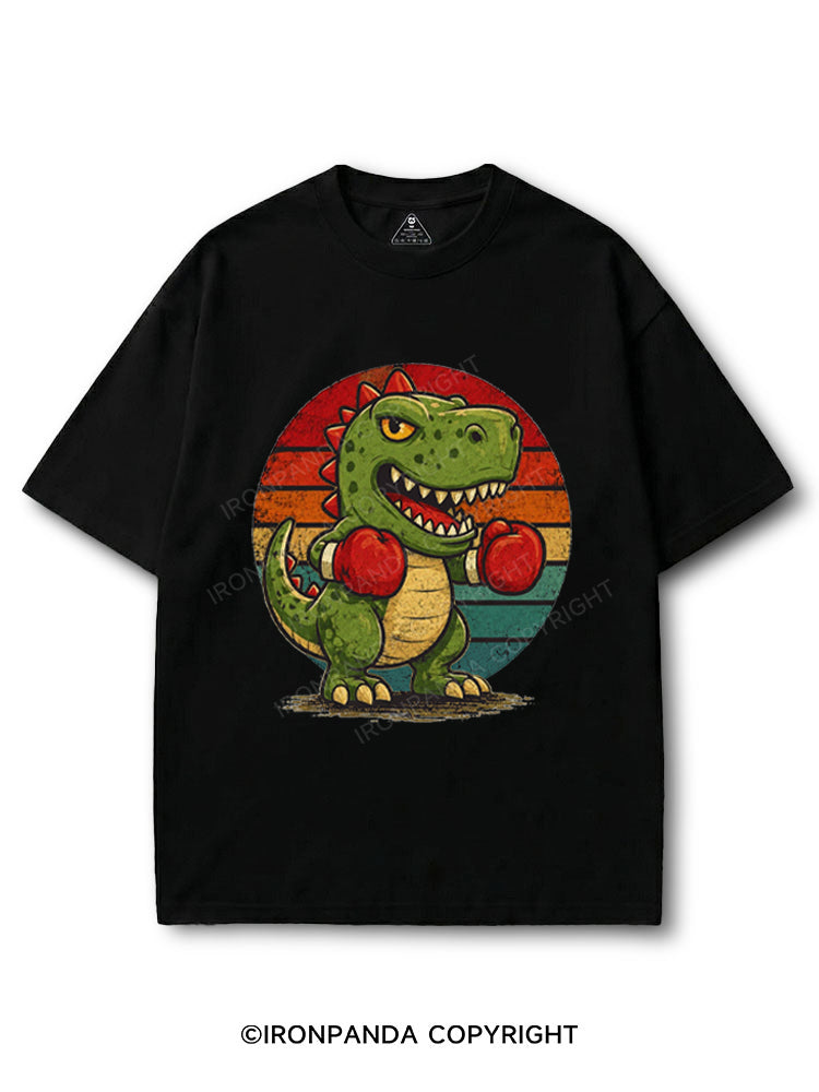 Funny Dinosaur with Boxing Gloves COTTON PUMP COVER