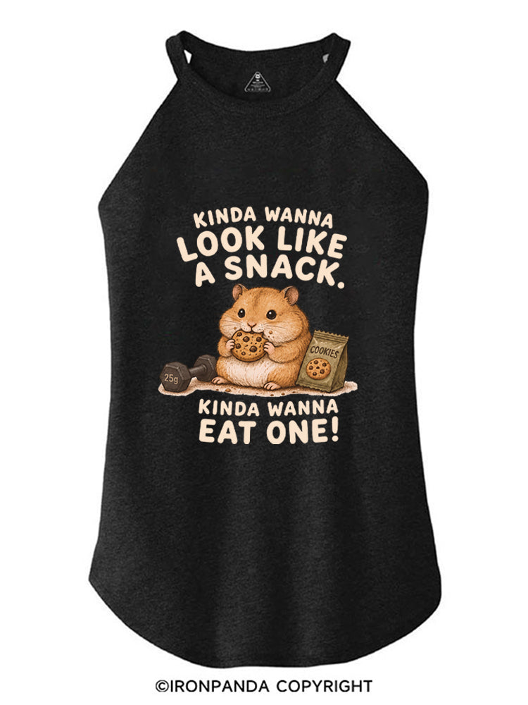 KINDA WANNA LOOK LIKE A SNACK, KINDA WANNA EAT ONE! ROCKER COTTON TANK