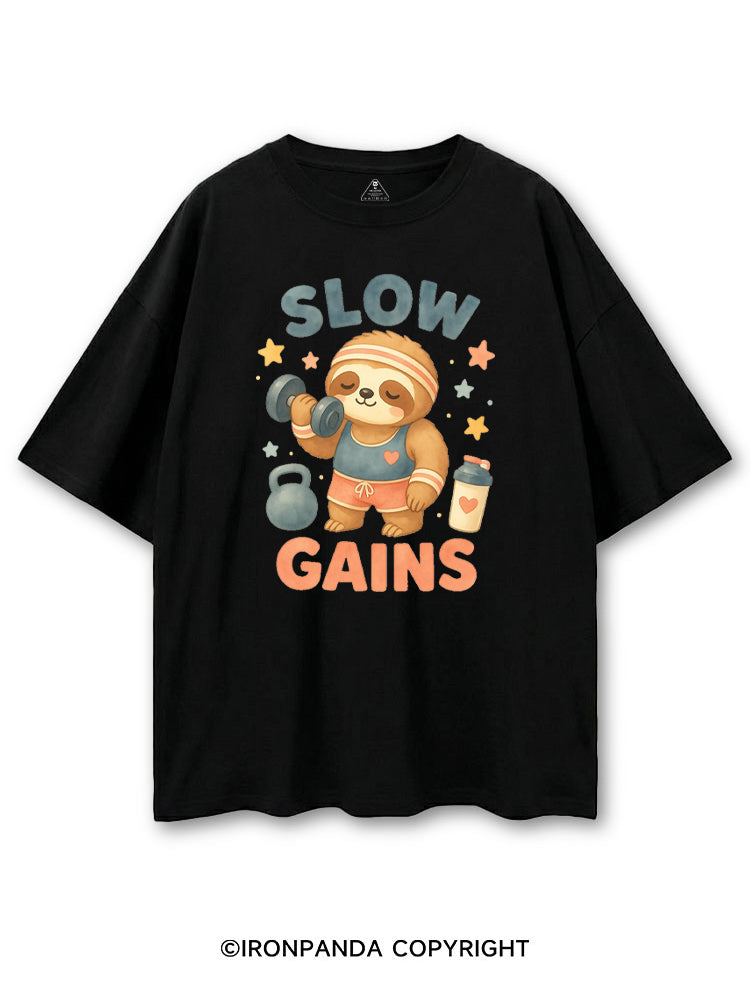 SLOW GAIN SLOTH GAINS COTTON PUMP COVER