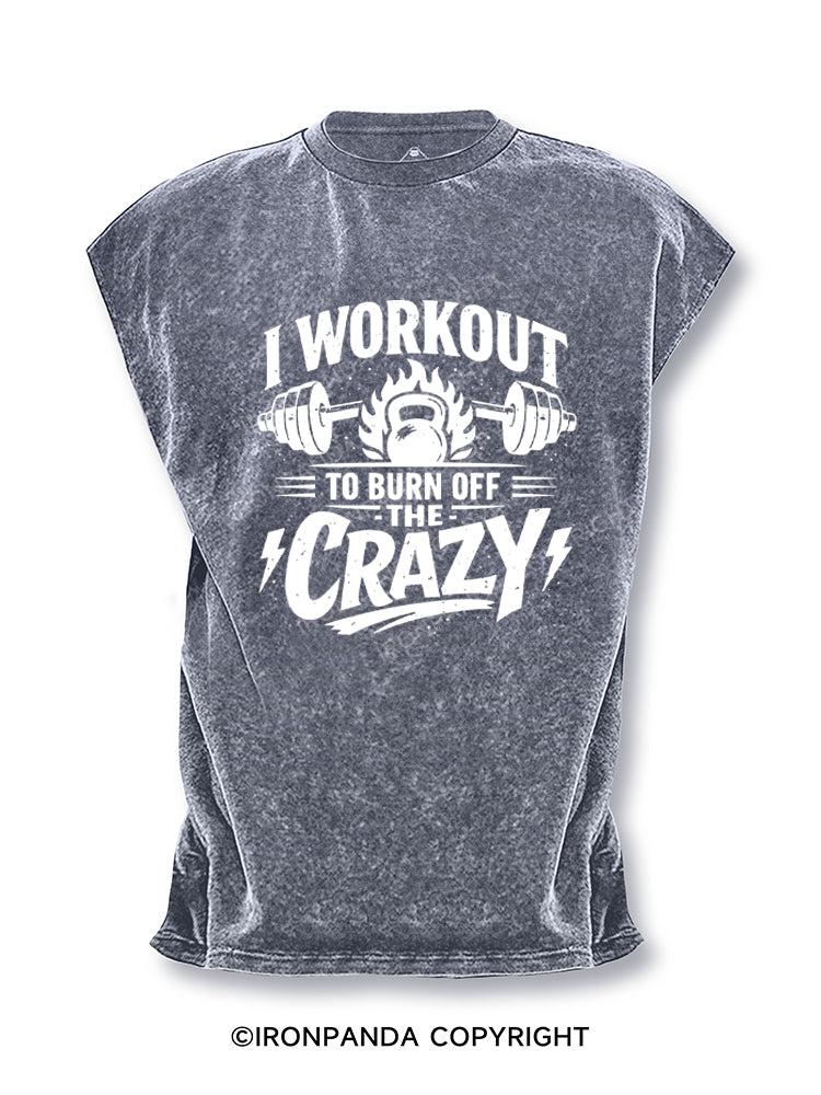 I Workout To Burn Off The Crazy Cut Off Tank