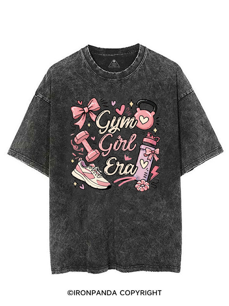 GYM GIRL ERA PINK WORKOUT VINTAGE GYM SHIRT