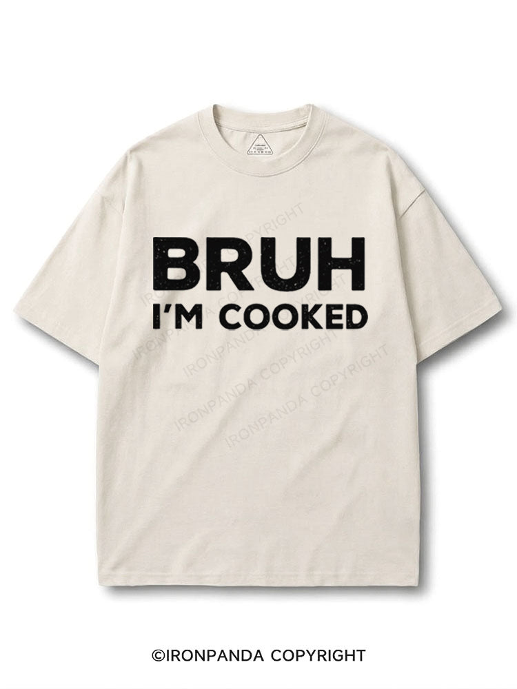 Bruh I'm Cooked COTTON PUMP COVER