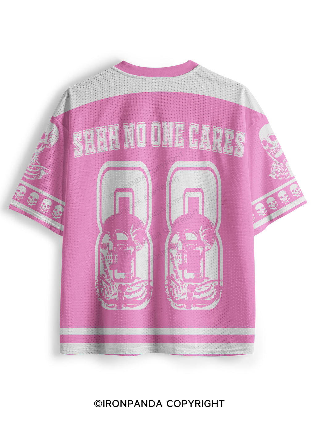 SHHH NO ONE CARES Mesh Jersey