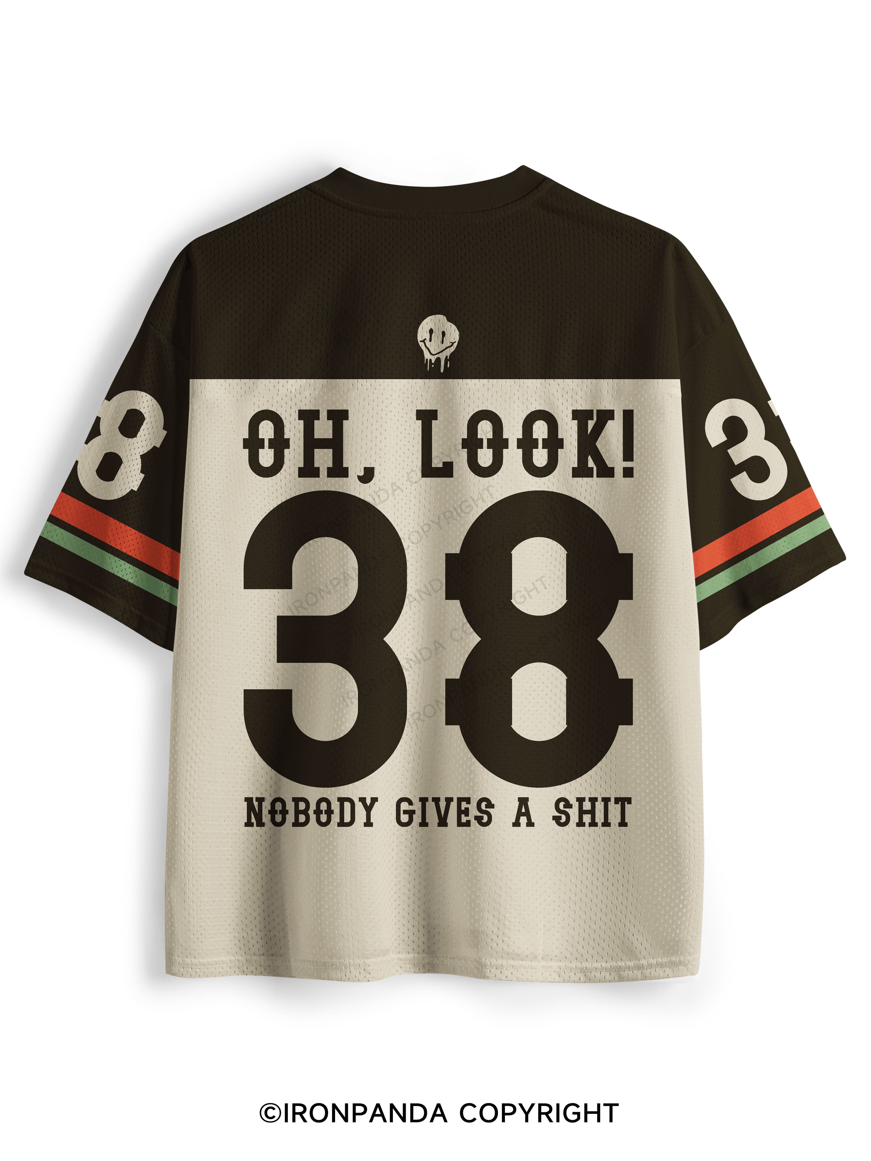 OH, LOOK! NOBODY GIVES A SHIT Mesh Jersey