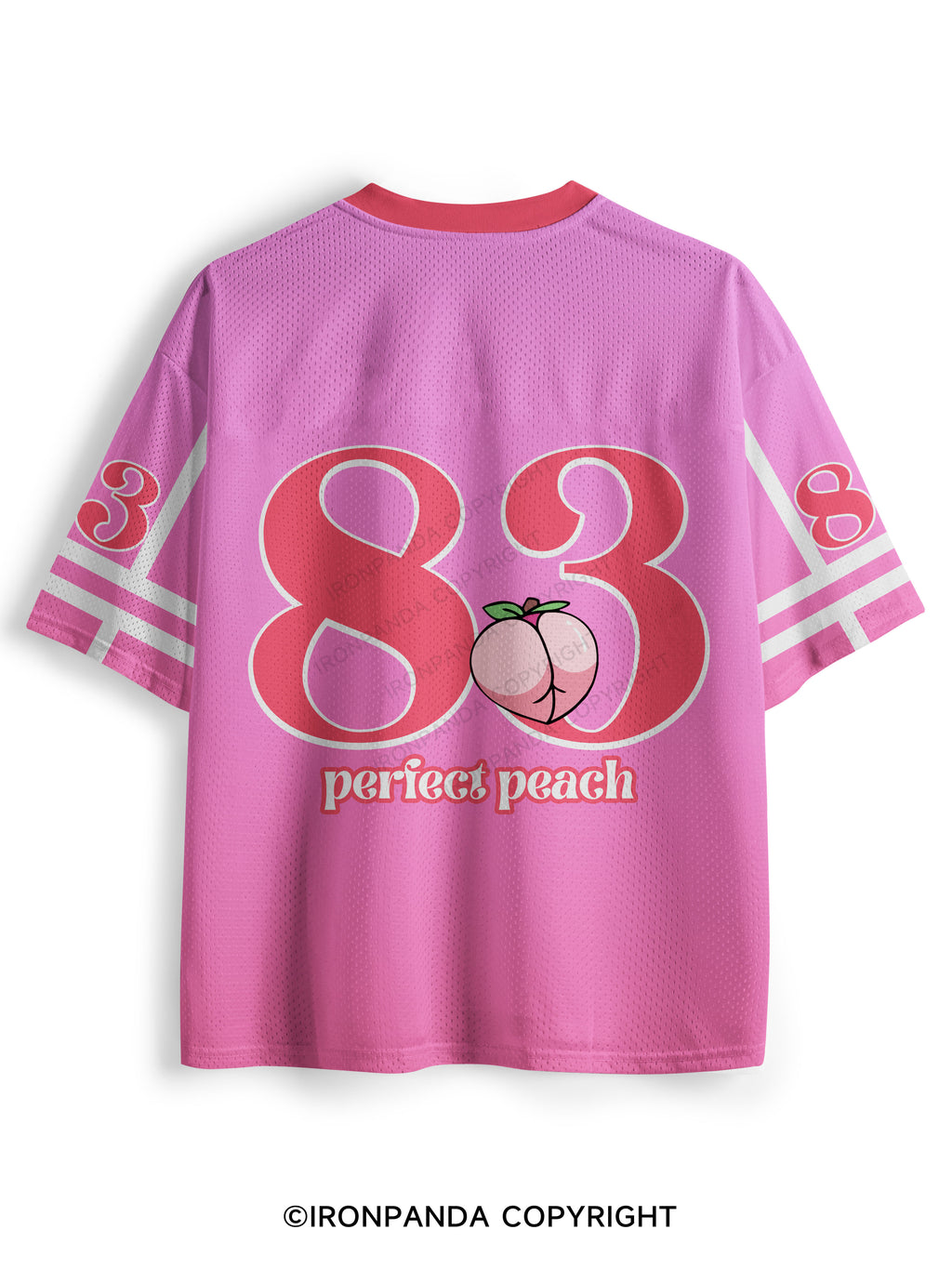 perfect peach Mesh Jersey
