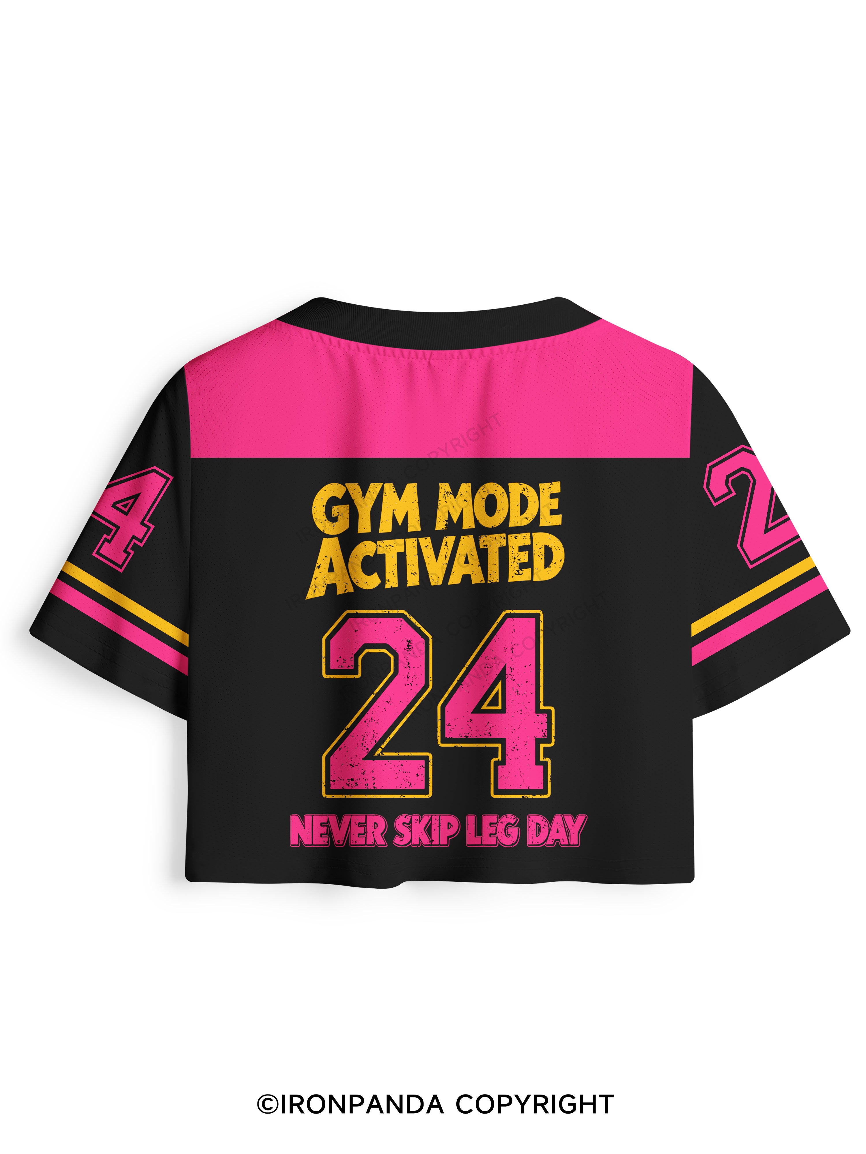 New Achievement Fitness Never Skip Leg Pro Mesh Jersey