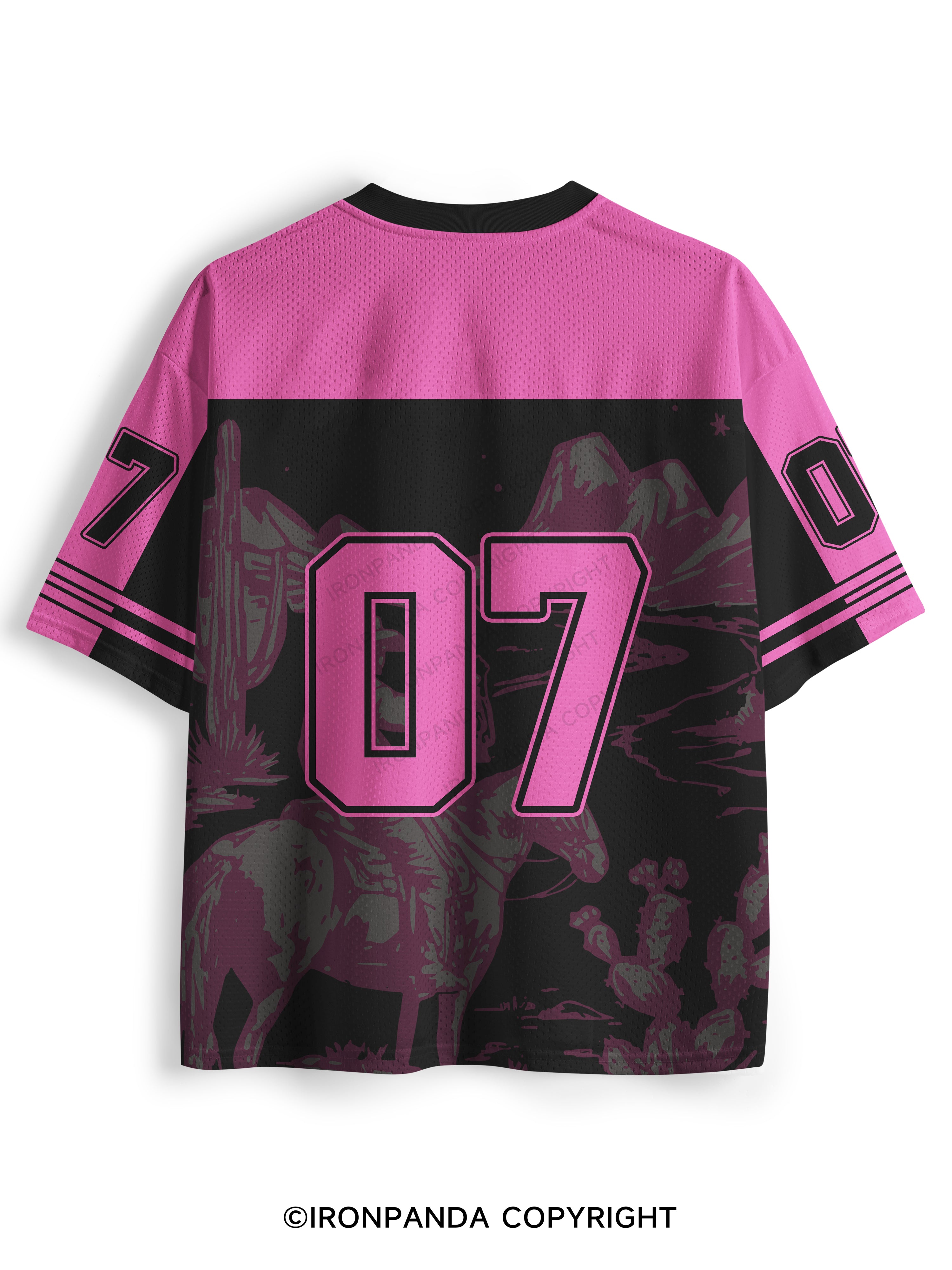 MAY THE BRIDGES I BURN LIGHT THE WAY Mesh Jersey