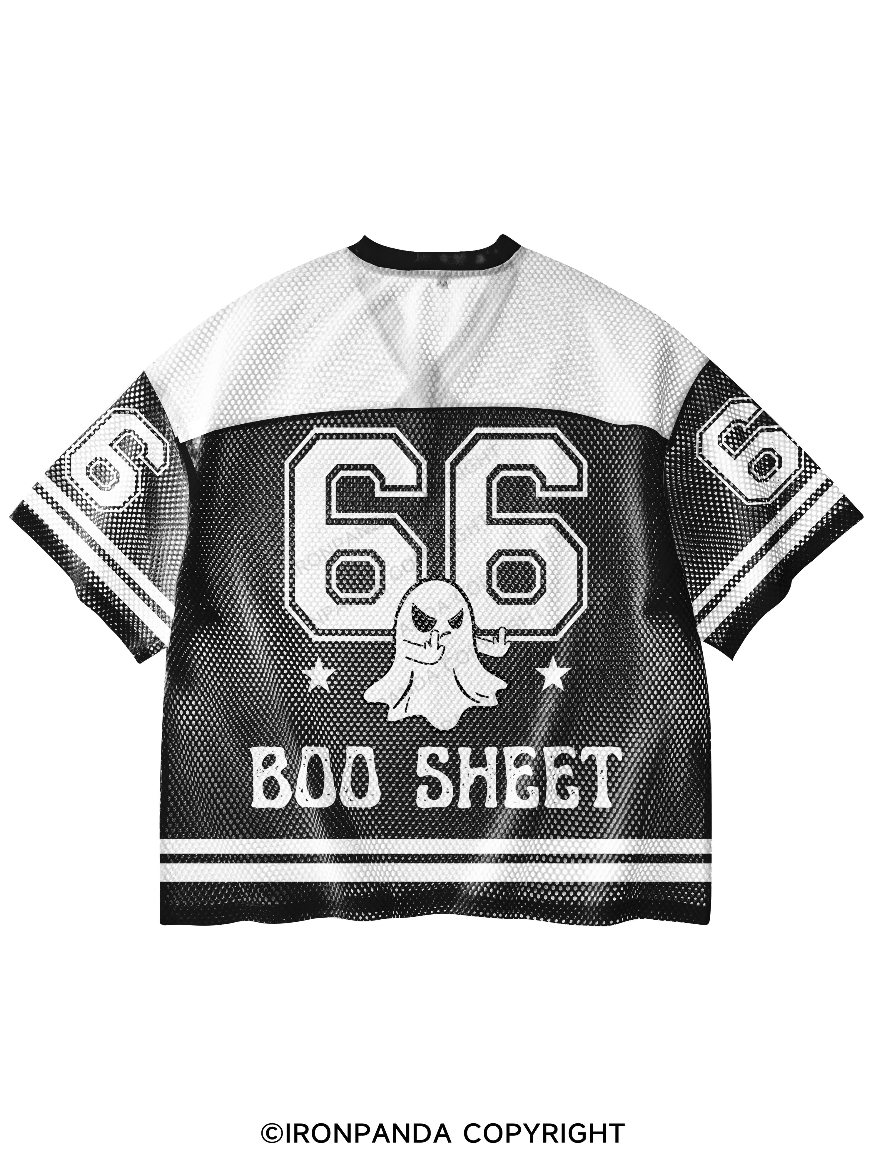 this is some boo sheet V-Neck Open Hole Mesh Top