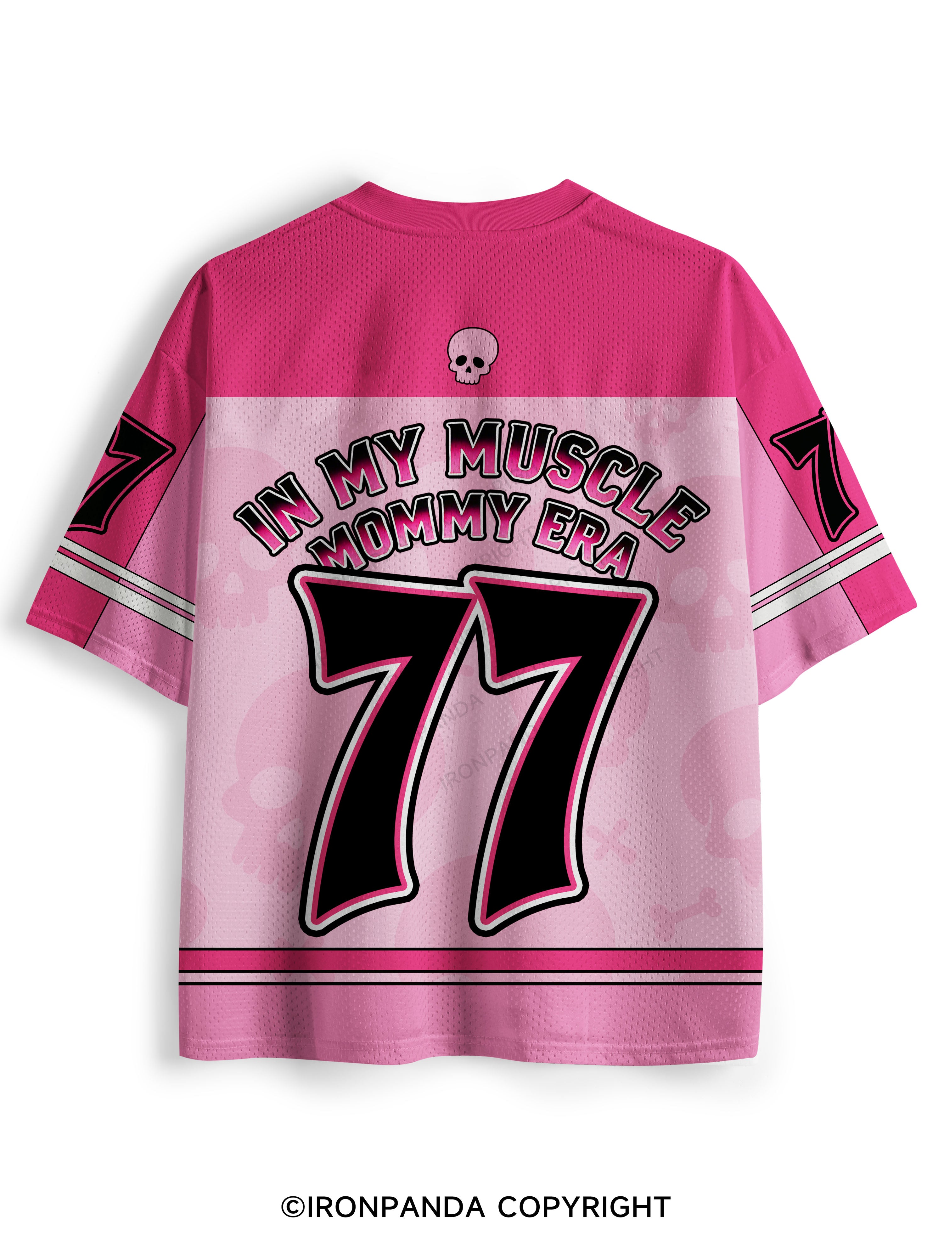 In my muscle mommy era Mesh Jersey