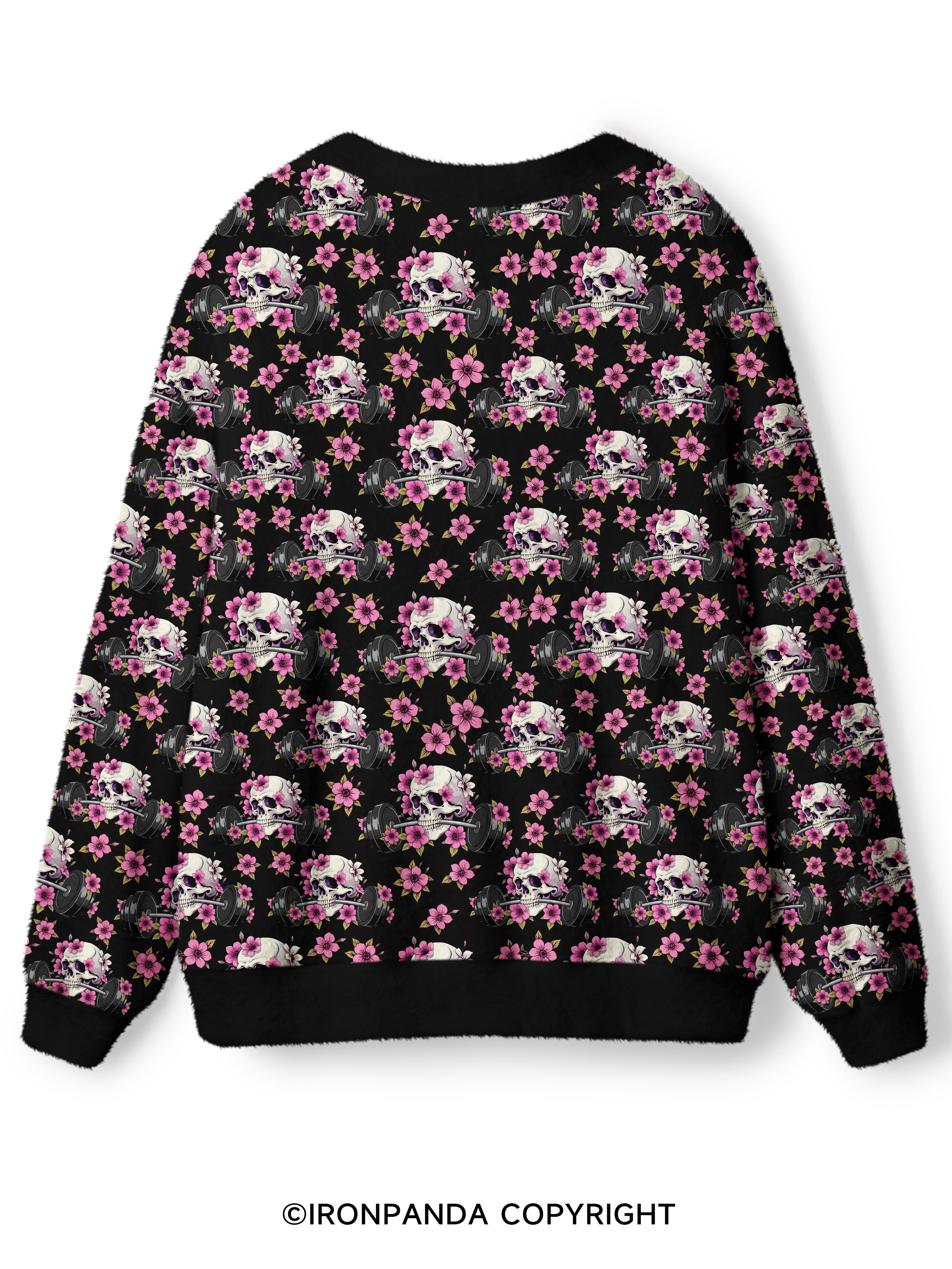 GYM THERAPY IN SESSION Ugly Cardigan Sweater