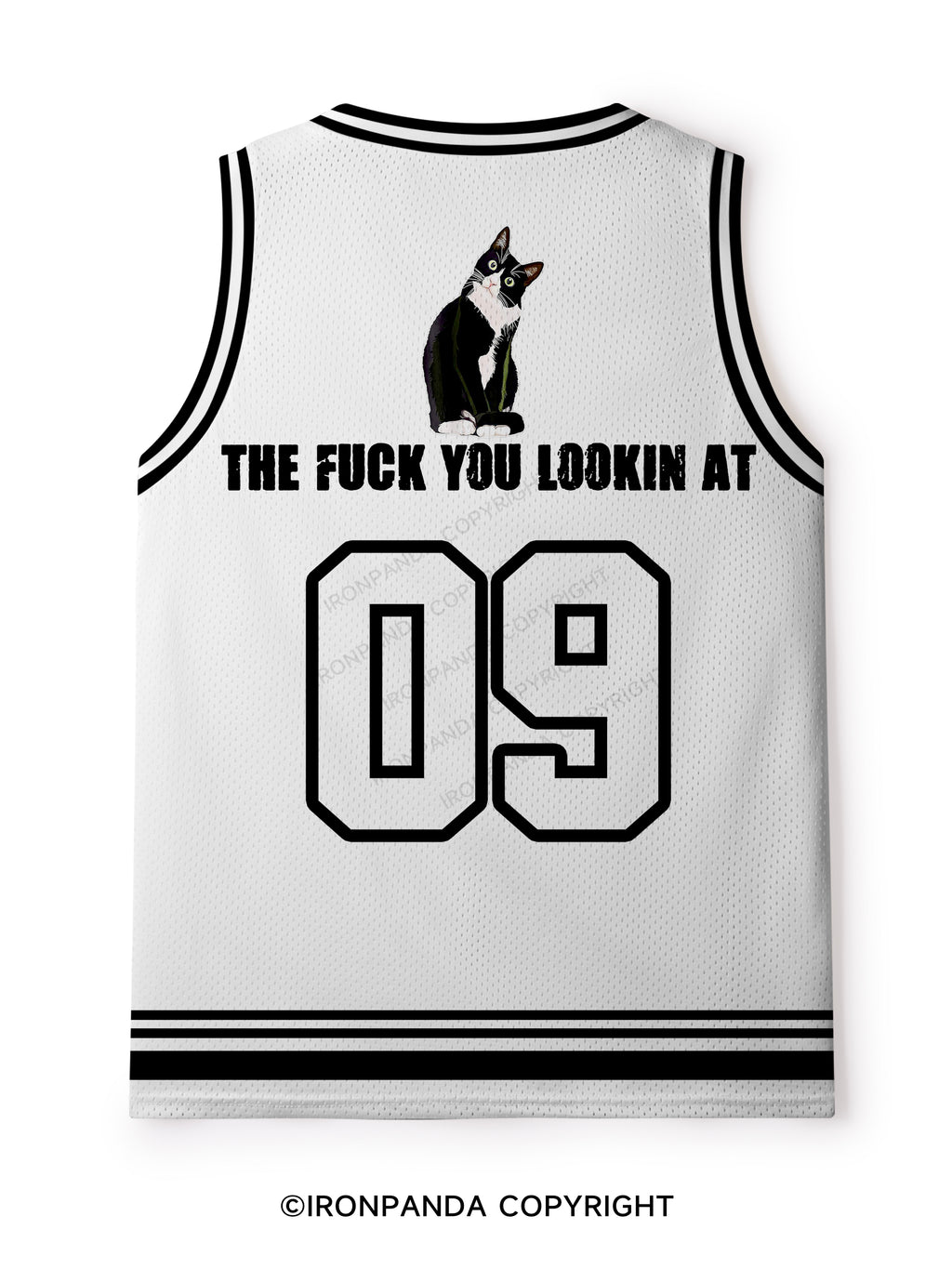 the fuck you lookin at? Mesh Tank Top