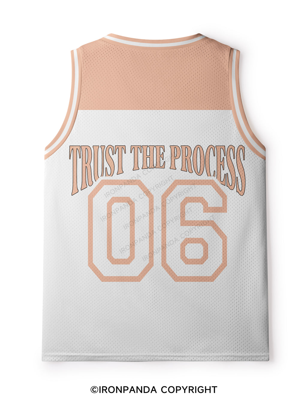 TRUST THE PROCESS Mesh Tank Top