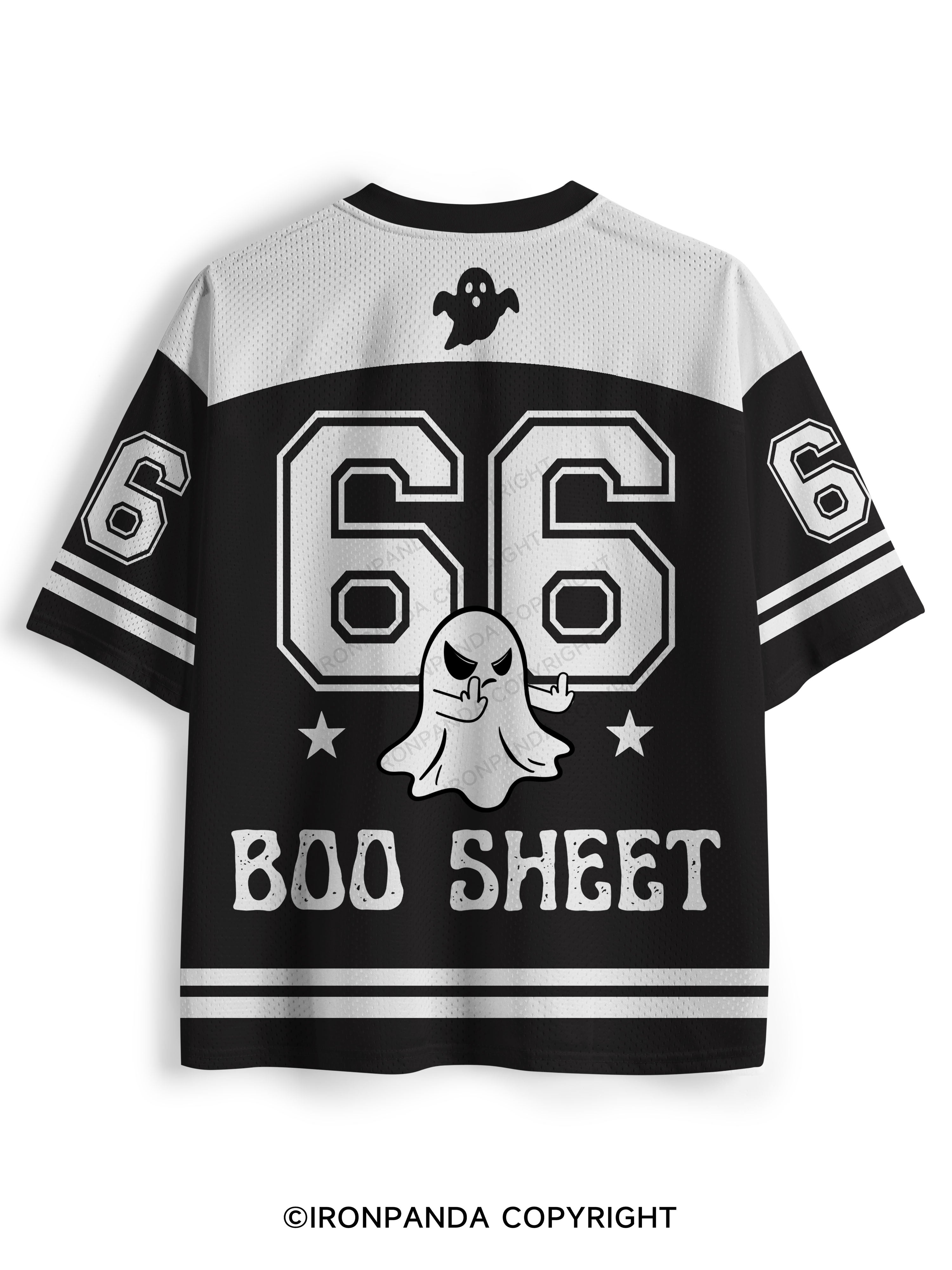this is some boo sheet Mesh Jersey