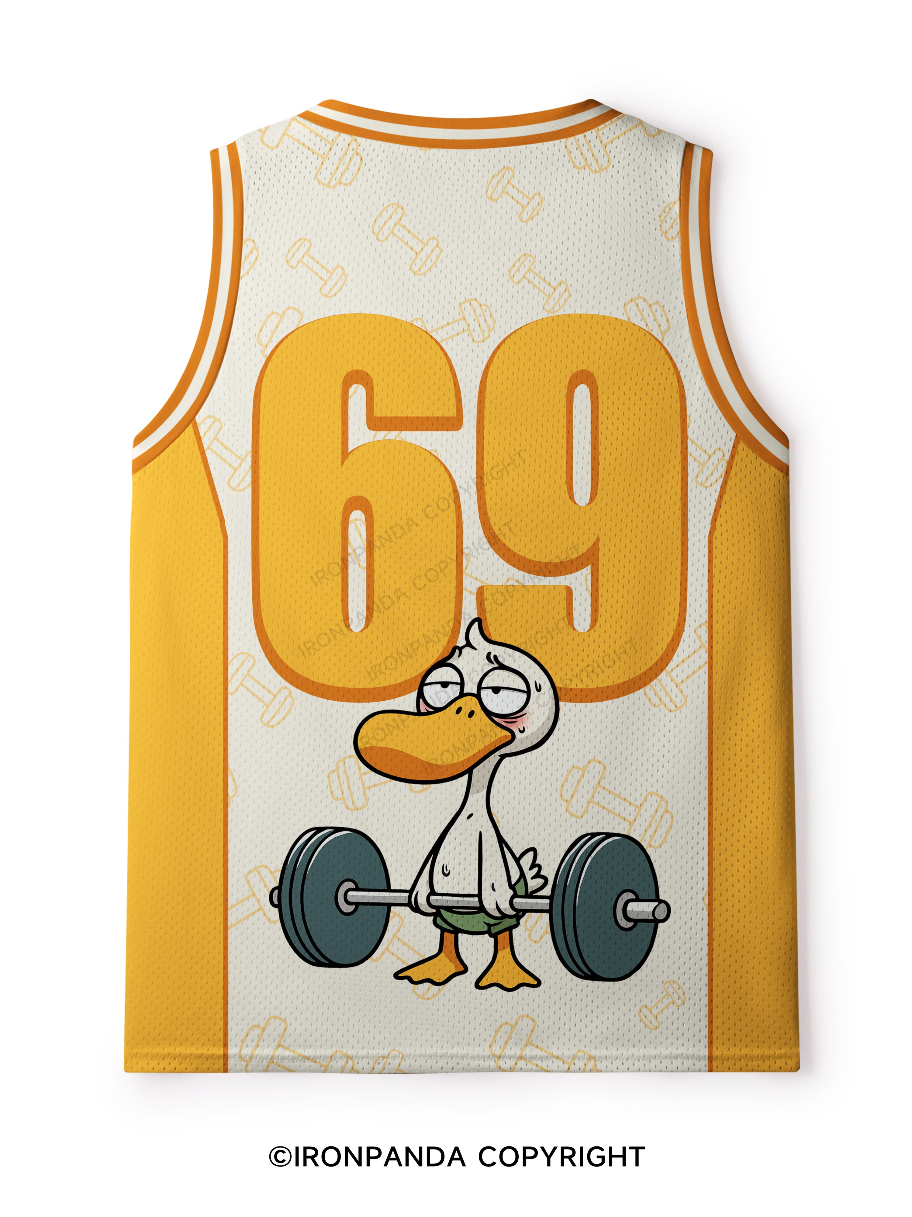 everything hurt and i am tired duck Mesh Tank Top