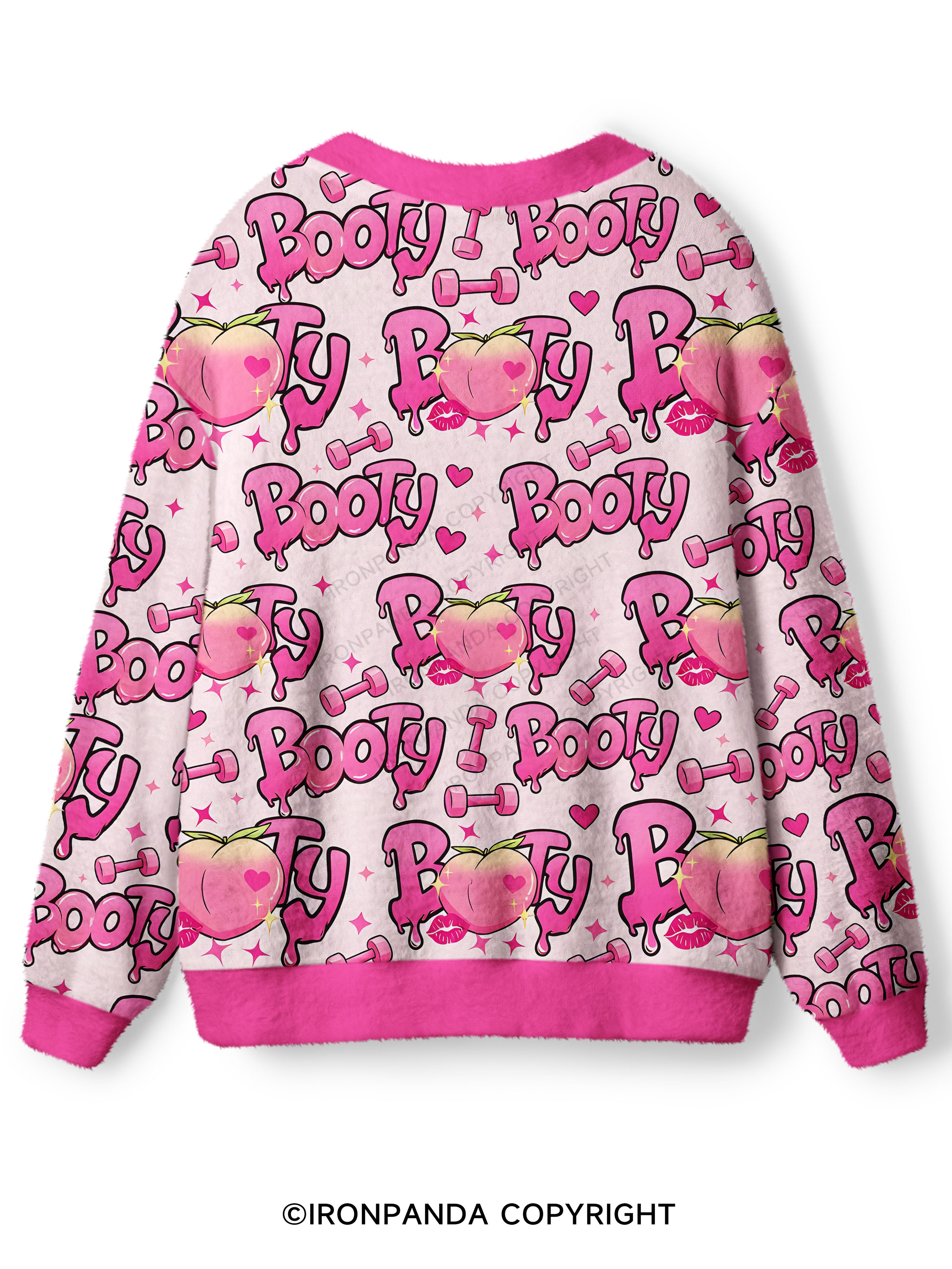 booty barbell Ugly Cardigan Sweater
