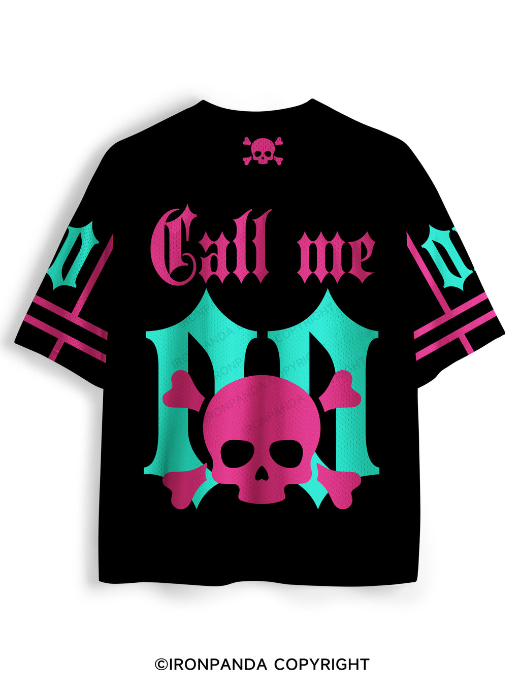 Call me Cute Ghostface Mesh Jersey