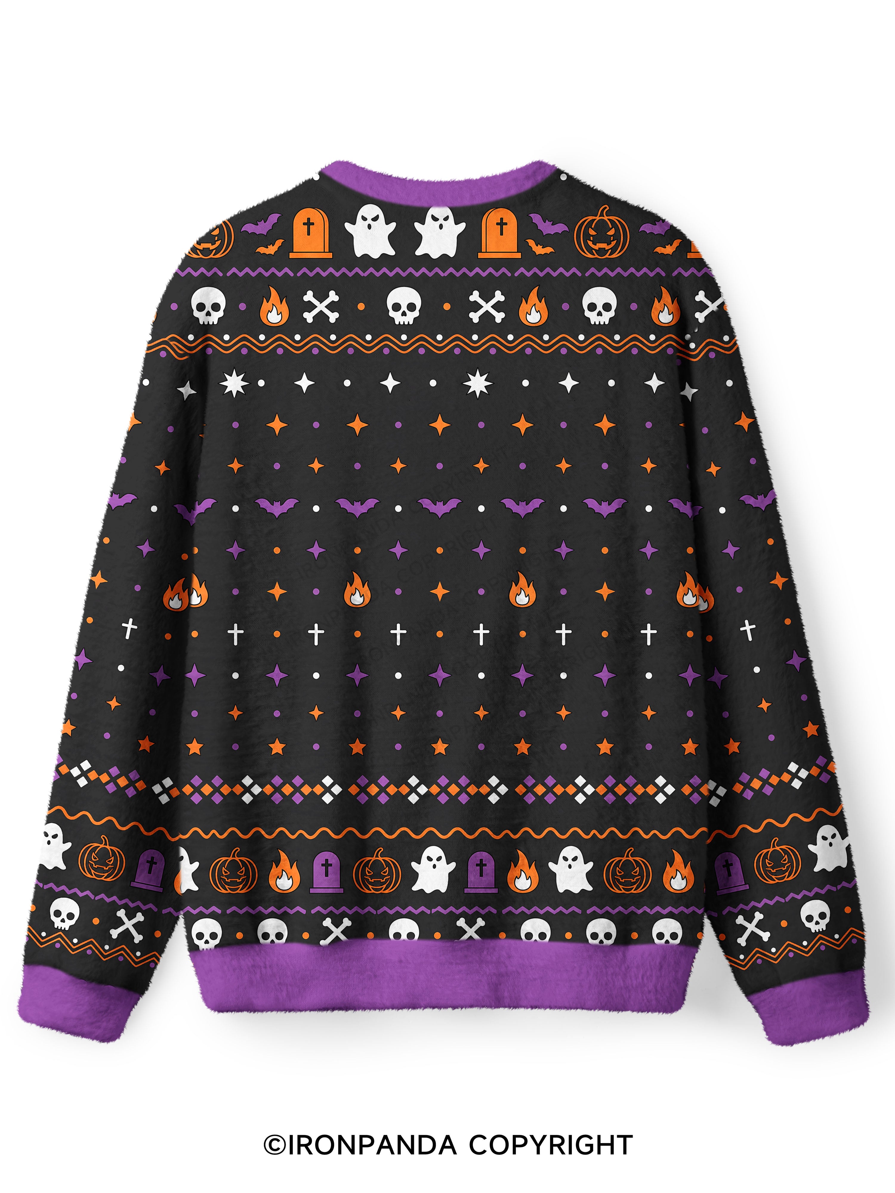 this is some boo sheet Ugly Fuzzy Fleece Sweater