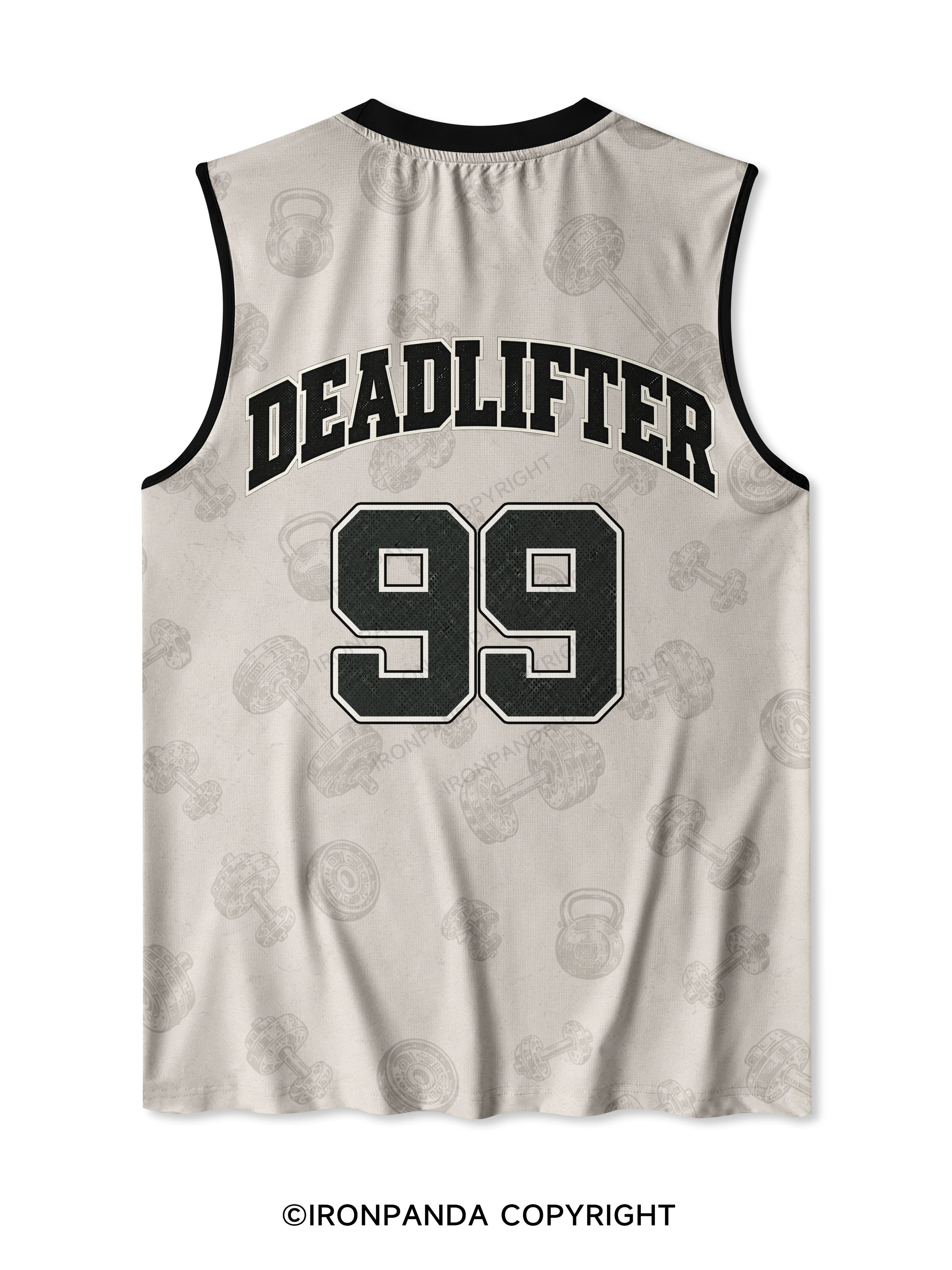 Deadlifts Skeleton Funny Quick-Dry Mesh Tank