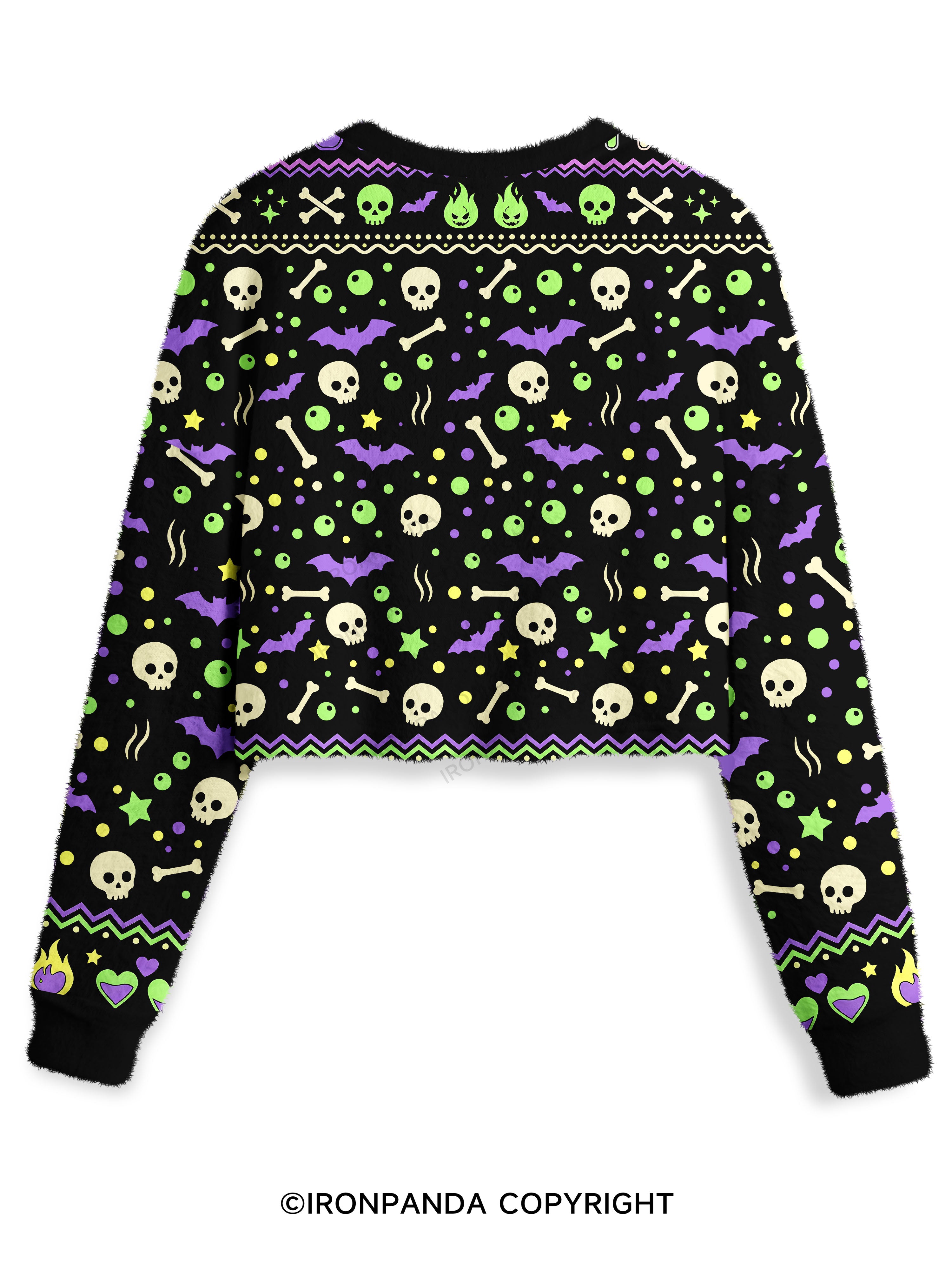 Pick Your Poison Premium Crop Ugly Sweater