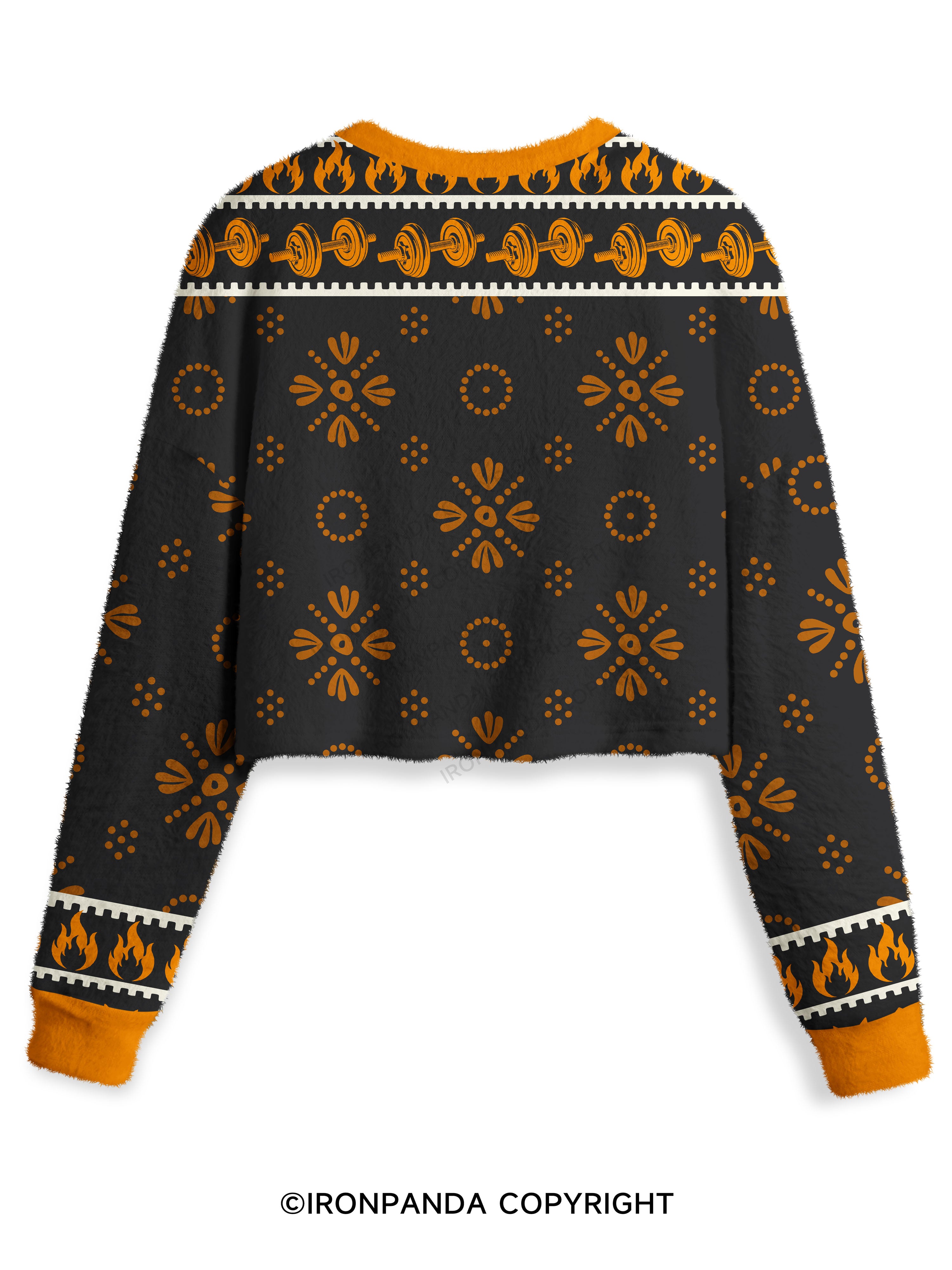 release the quackin' Crop Ugly Sweater