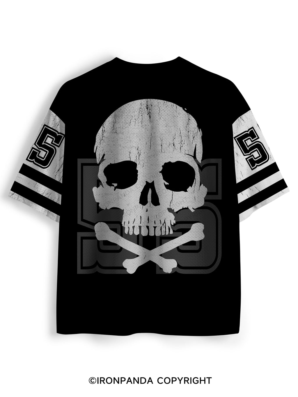 skull barbell Mesh Jersey
