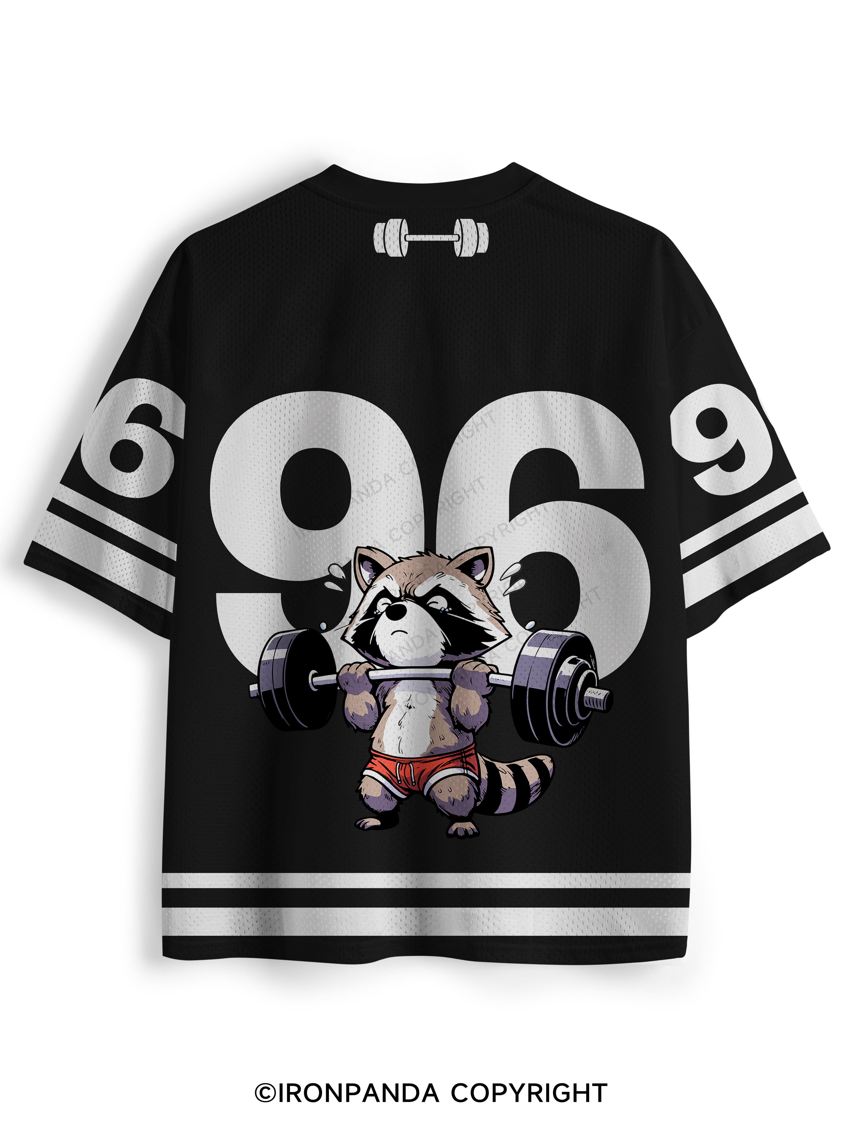 eat trash lift heavy Mesh Jersey