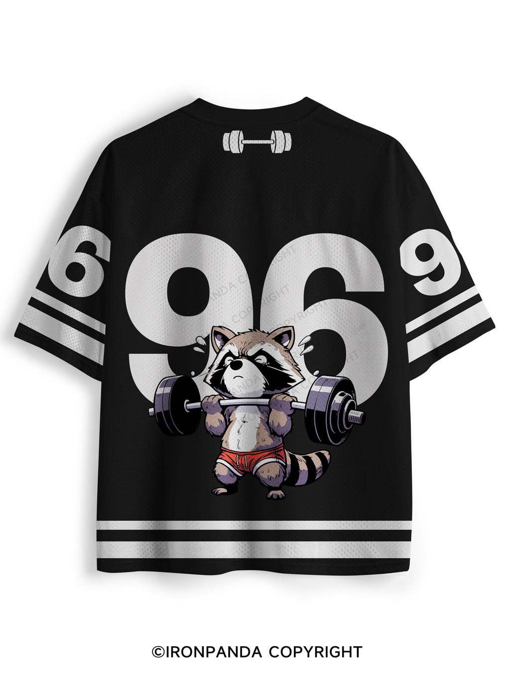 eat trash lift heavy Mesh Jersey